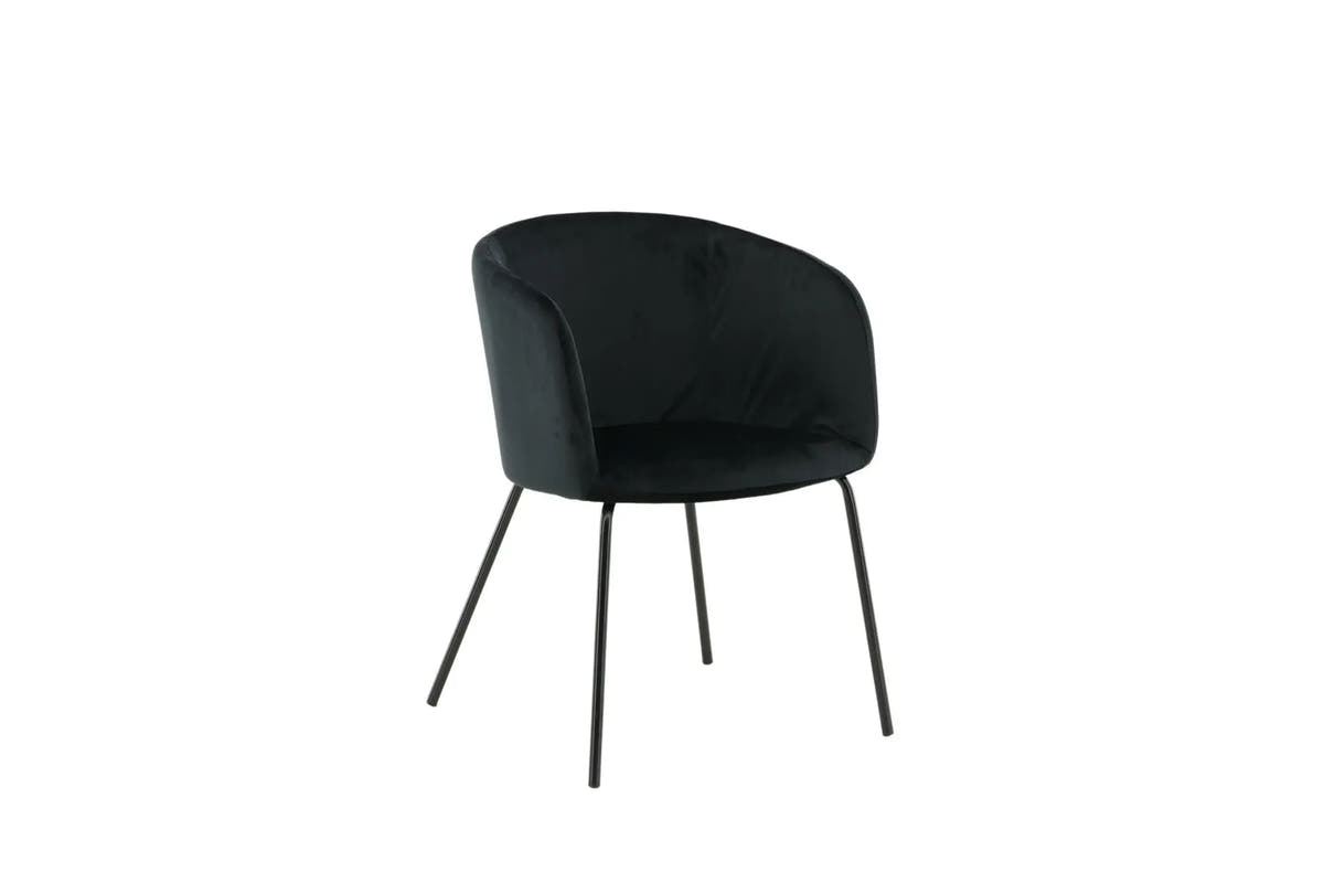 Chaise Berit - 55 x 78 x 55 - Polyester Velvet