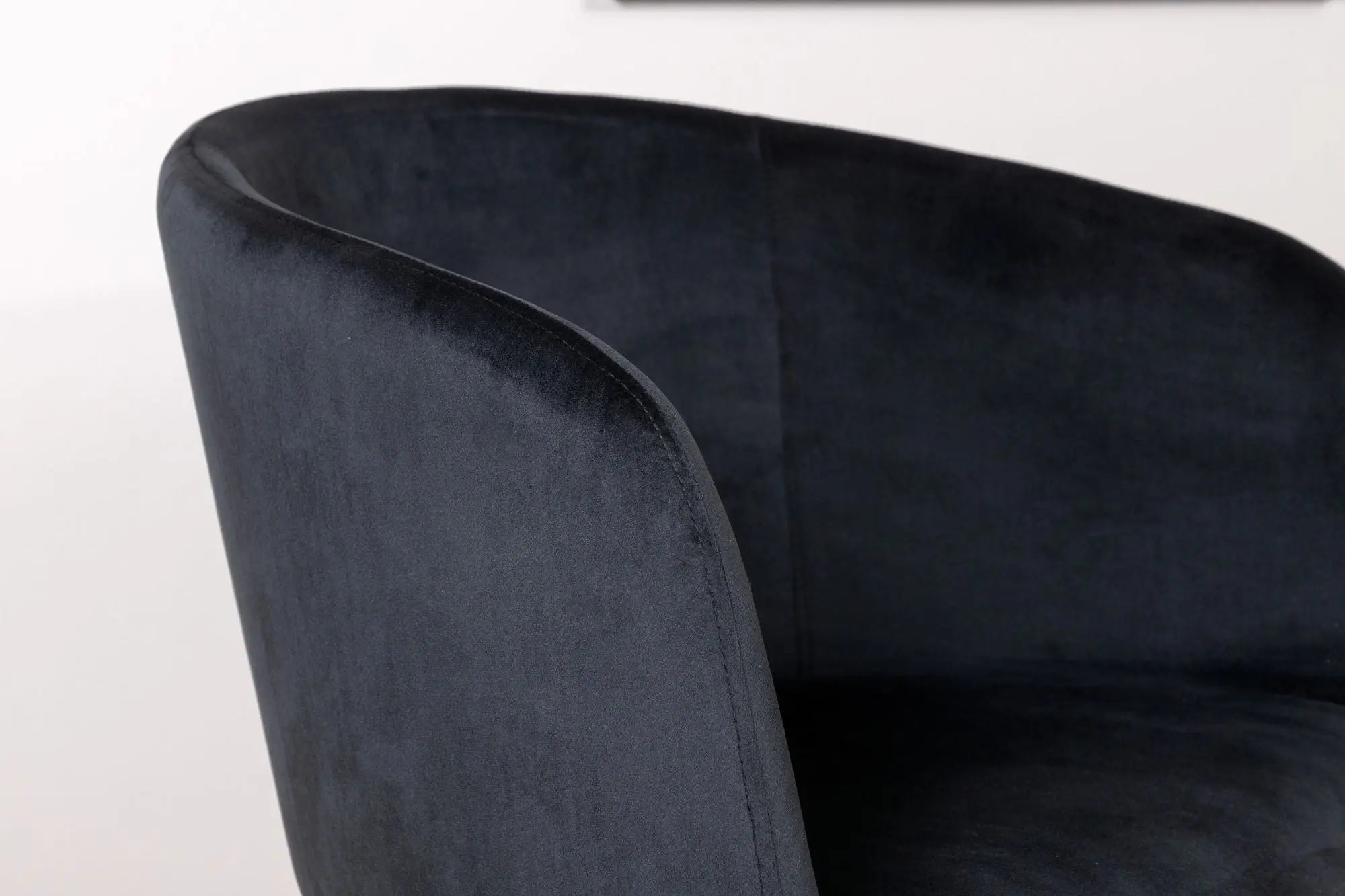Chaise Berit - 55 x 78 x 55 - Polyester Velvet