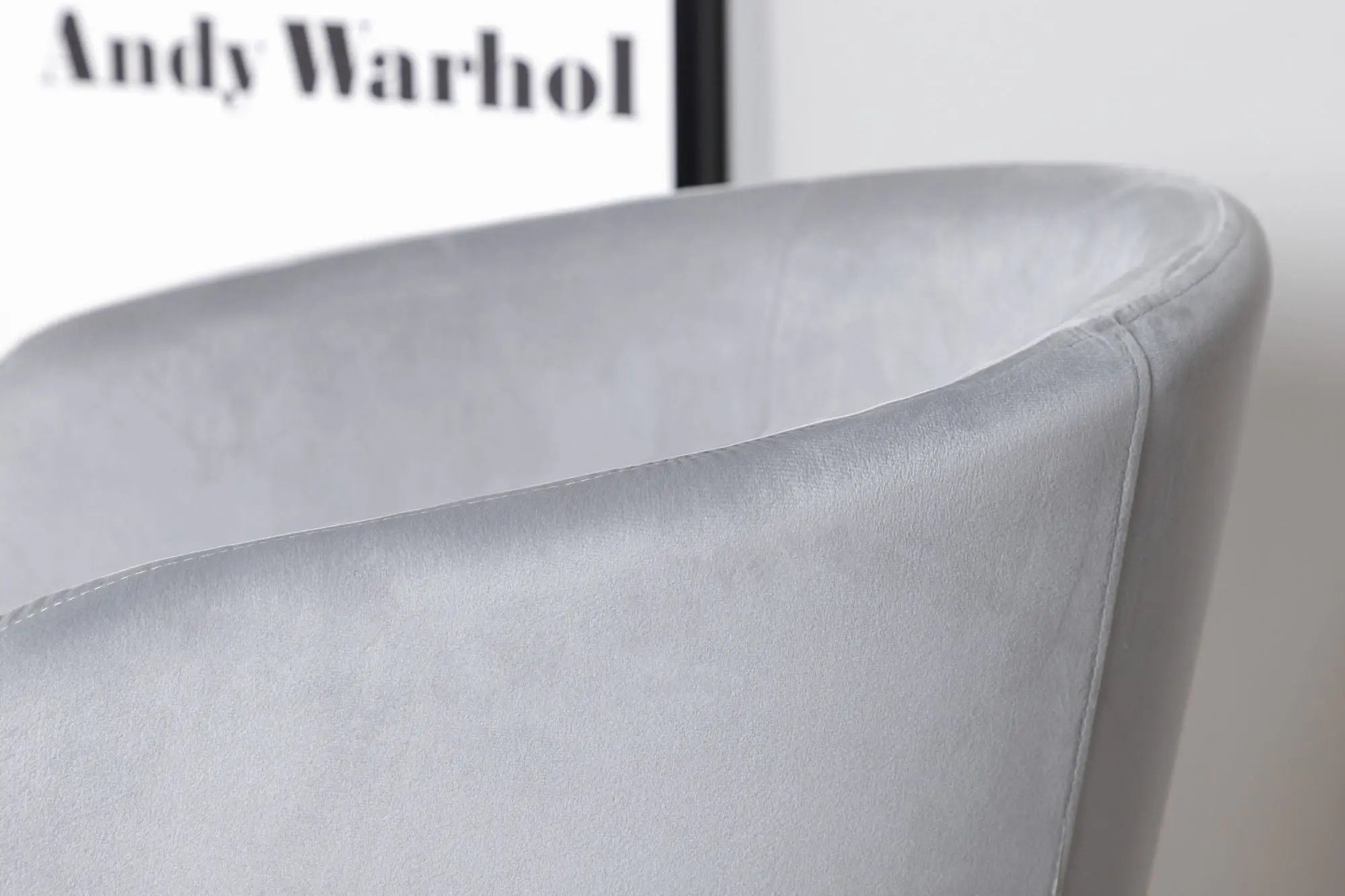Chaise Berit - 55 x 78 x 55 - Polyester Velvet