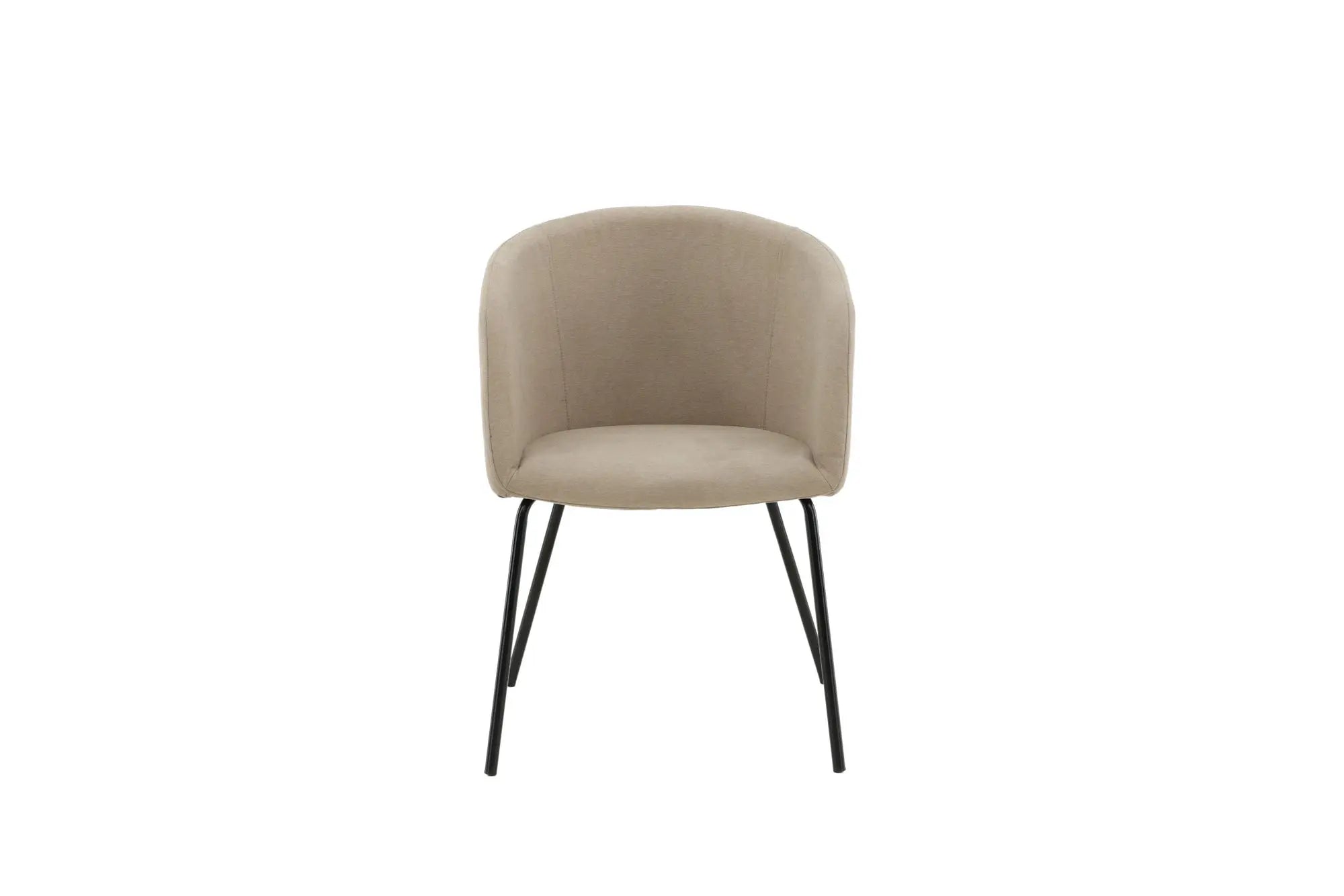 Chaise Berit - 55 x 78 x 55 - Polyester Lin
