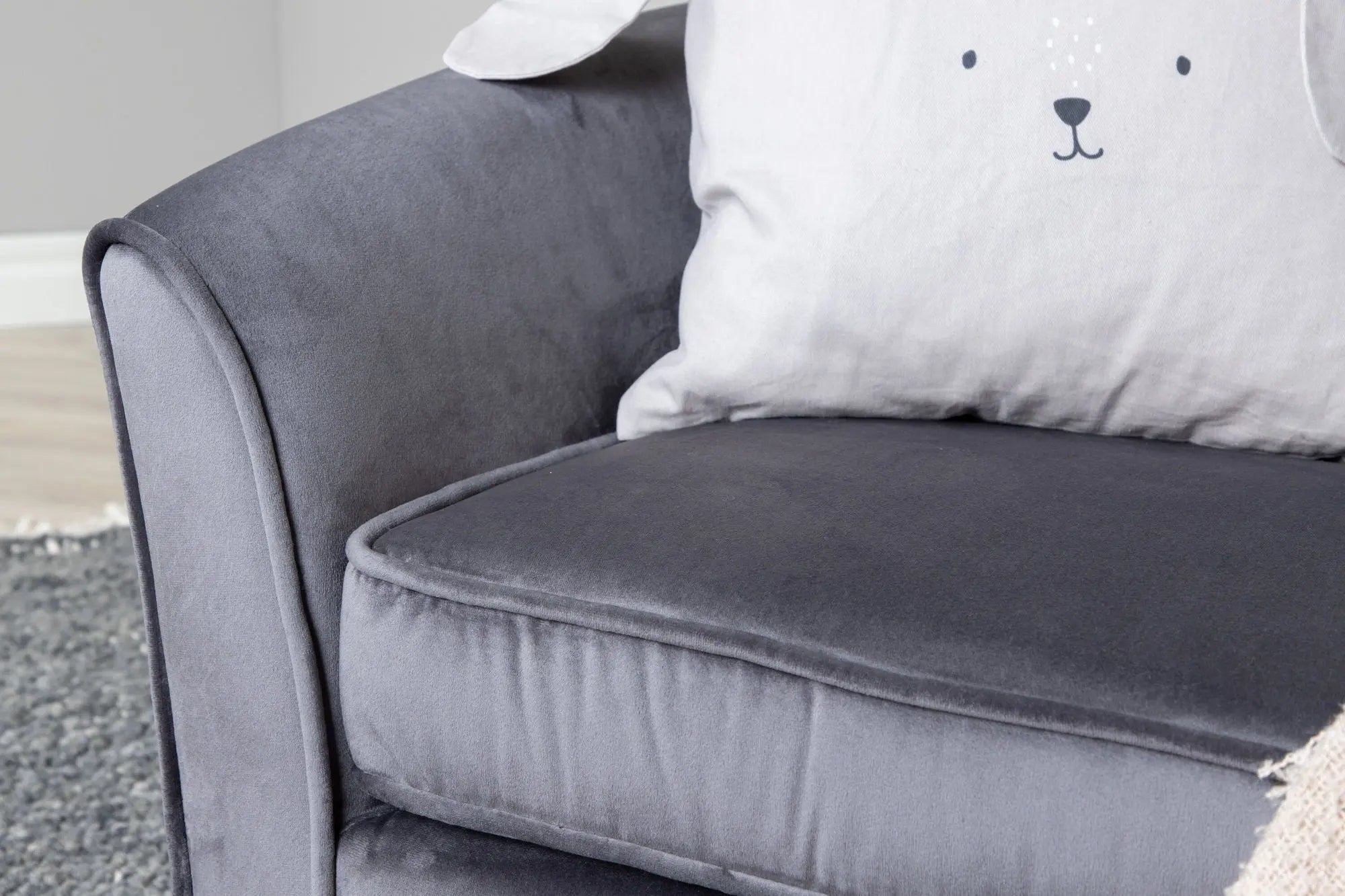 Canapé pour enfants Måna - 98 x 62 - Polyester Velvet