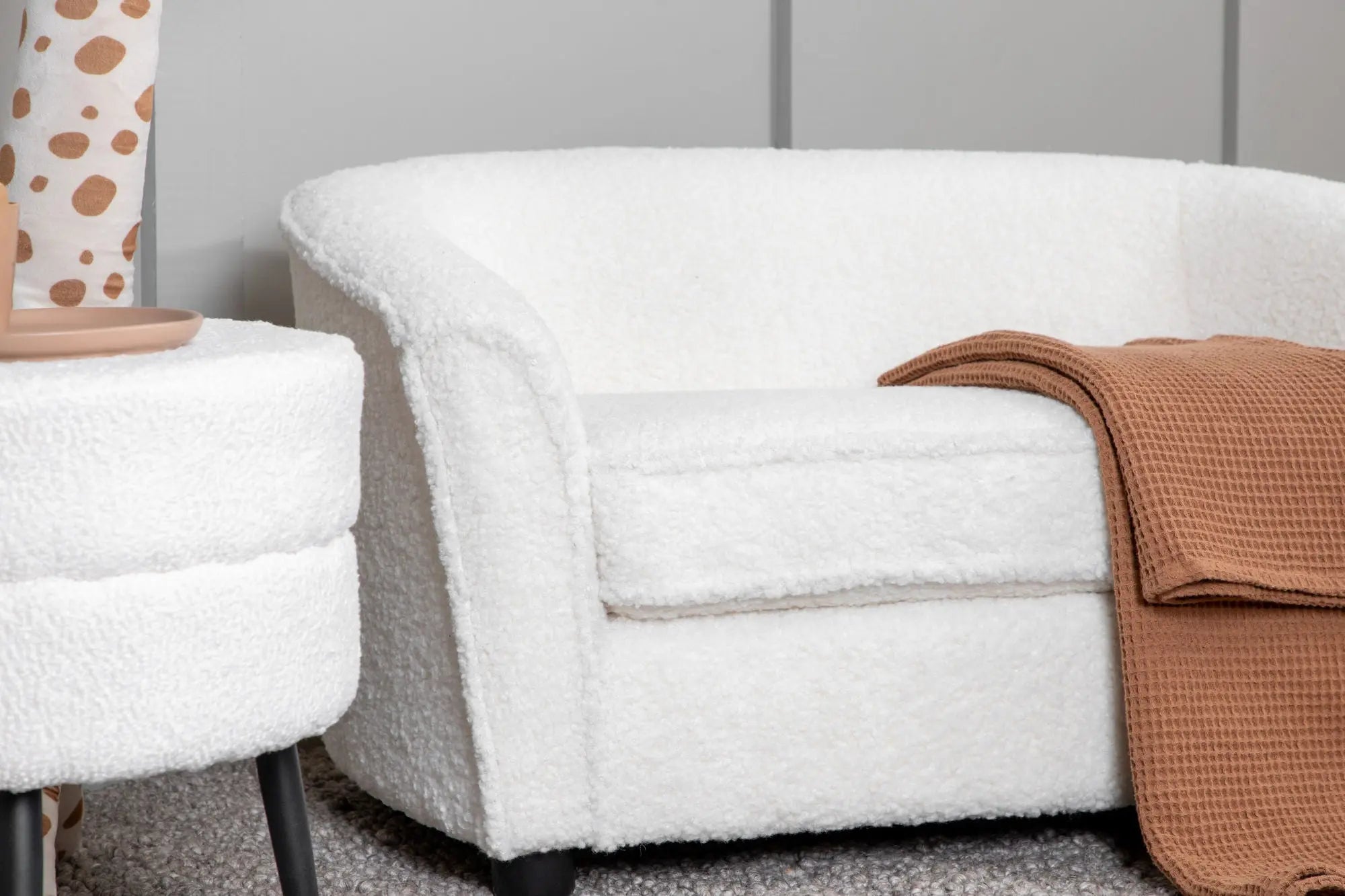 Canapé pour enfants Måna - 90 x 62 - Nounours en polyester