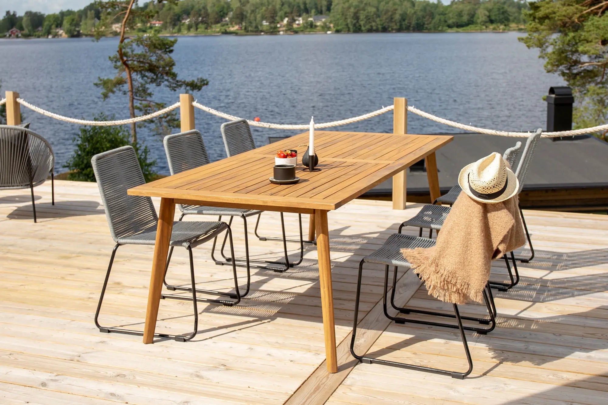 Lot de 2 chaises Lindos Loome