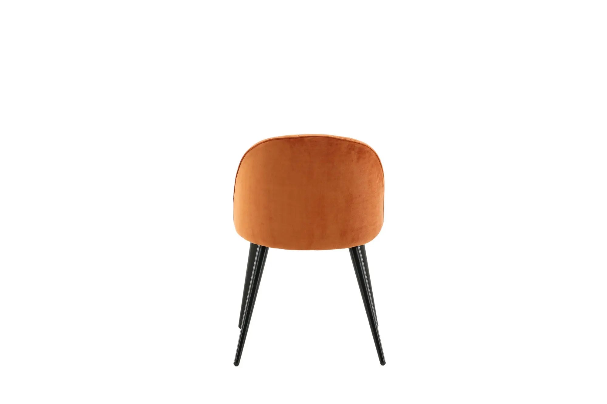 Lot de 2 chaises de salle à manger Velvet - 57 x 50 x 76,5 - Polyester Velvet