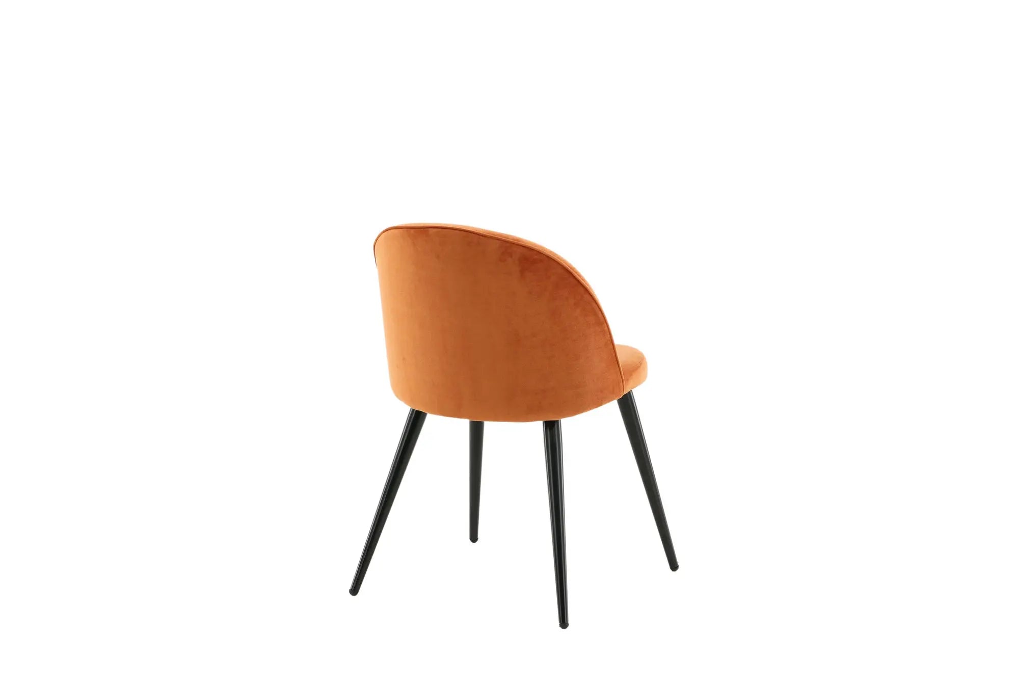 Lot de 2 chaises de salle à manger Velvet - 57 x 50 x 76,5 - Polyester Velvet