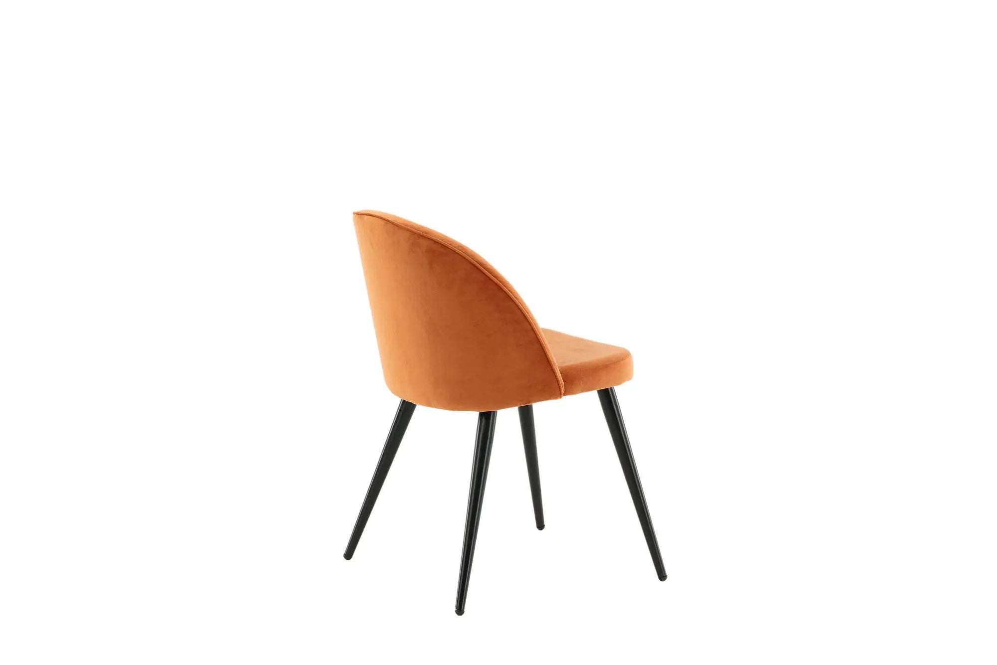 Lot de 2 chaises de salle à manger Velvet - 57 x 50 x 76,5 - Polyester Velvet