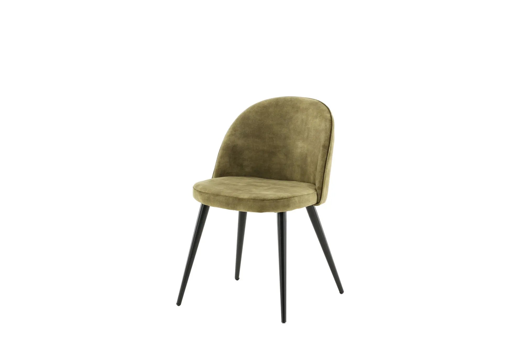 Lot de 2 chaises de salle à manger Velvet - 57 x 50 x 76,5 - Polyester Velvet