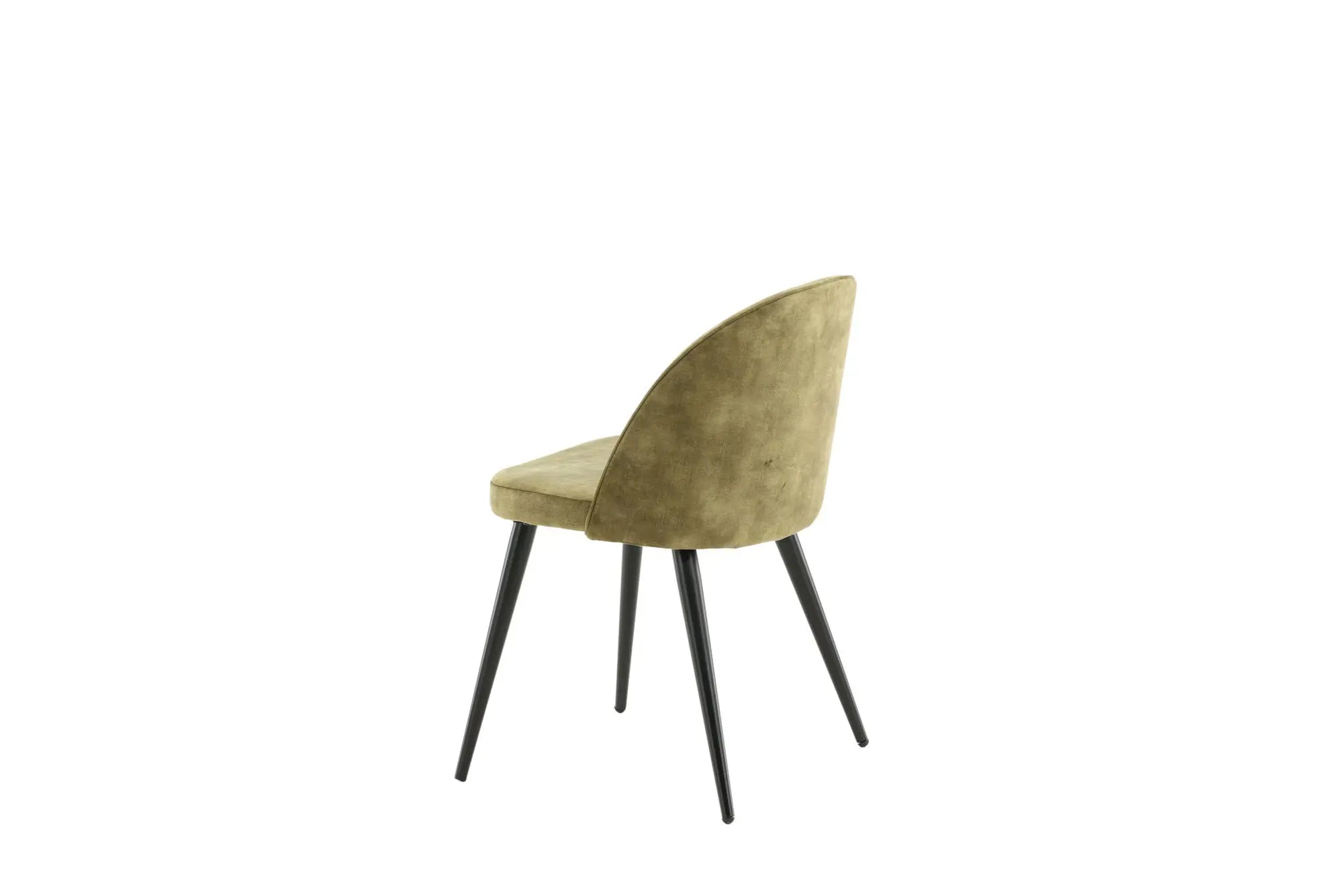 Lot de 2 chaises de salle à manger Velvet - 57 x 50 x 76,5 - Polyester Velvet