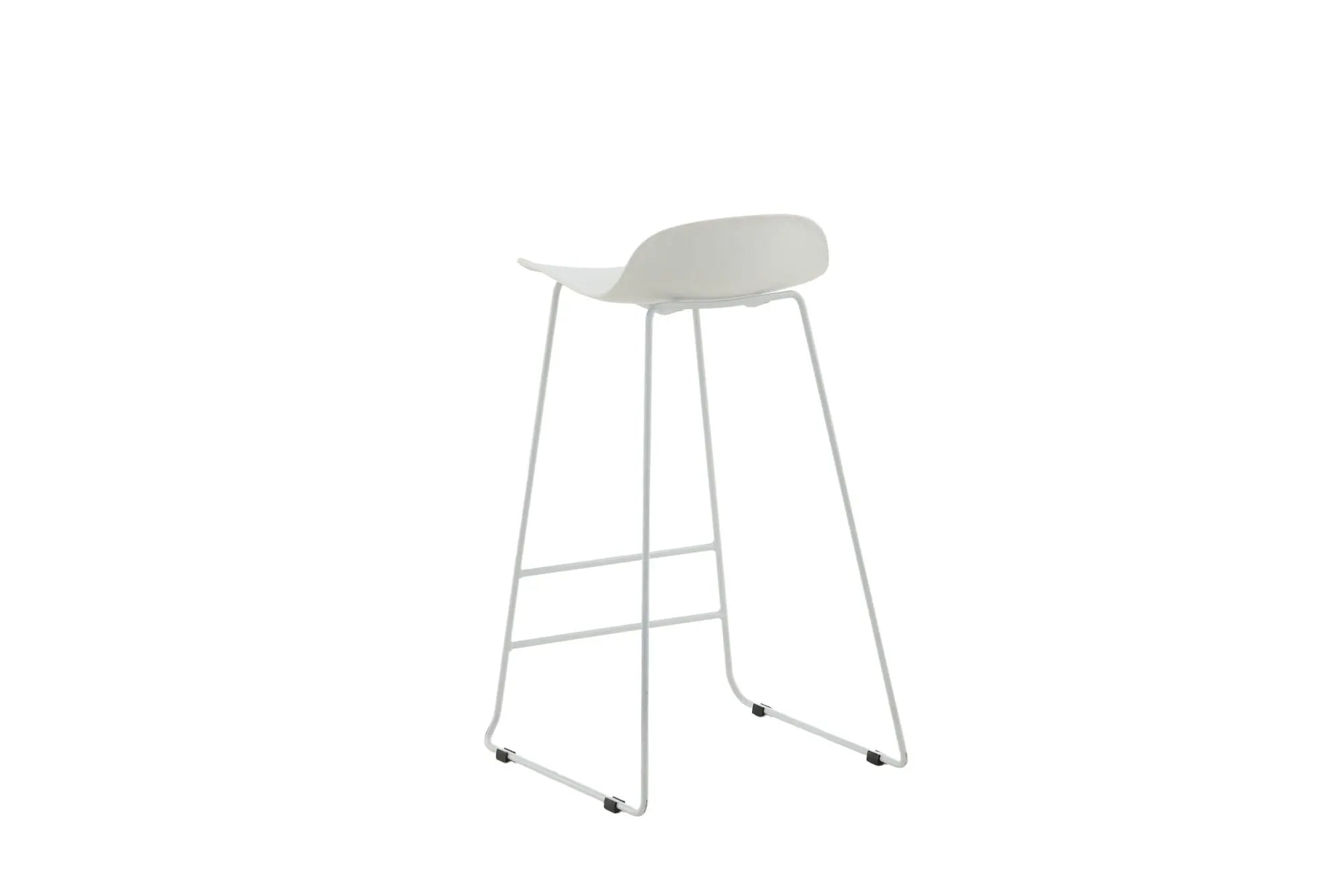Lot de 2 tabourets de bar Wave - 42 x 50 x 87 - Plastique