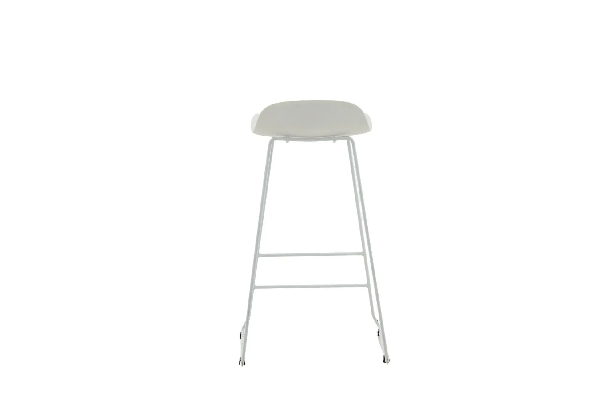 Lot de 2 tabourets de bar Wave - 42 x 50 x 87 - Plastique