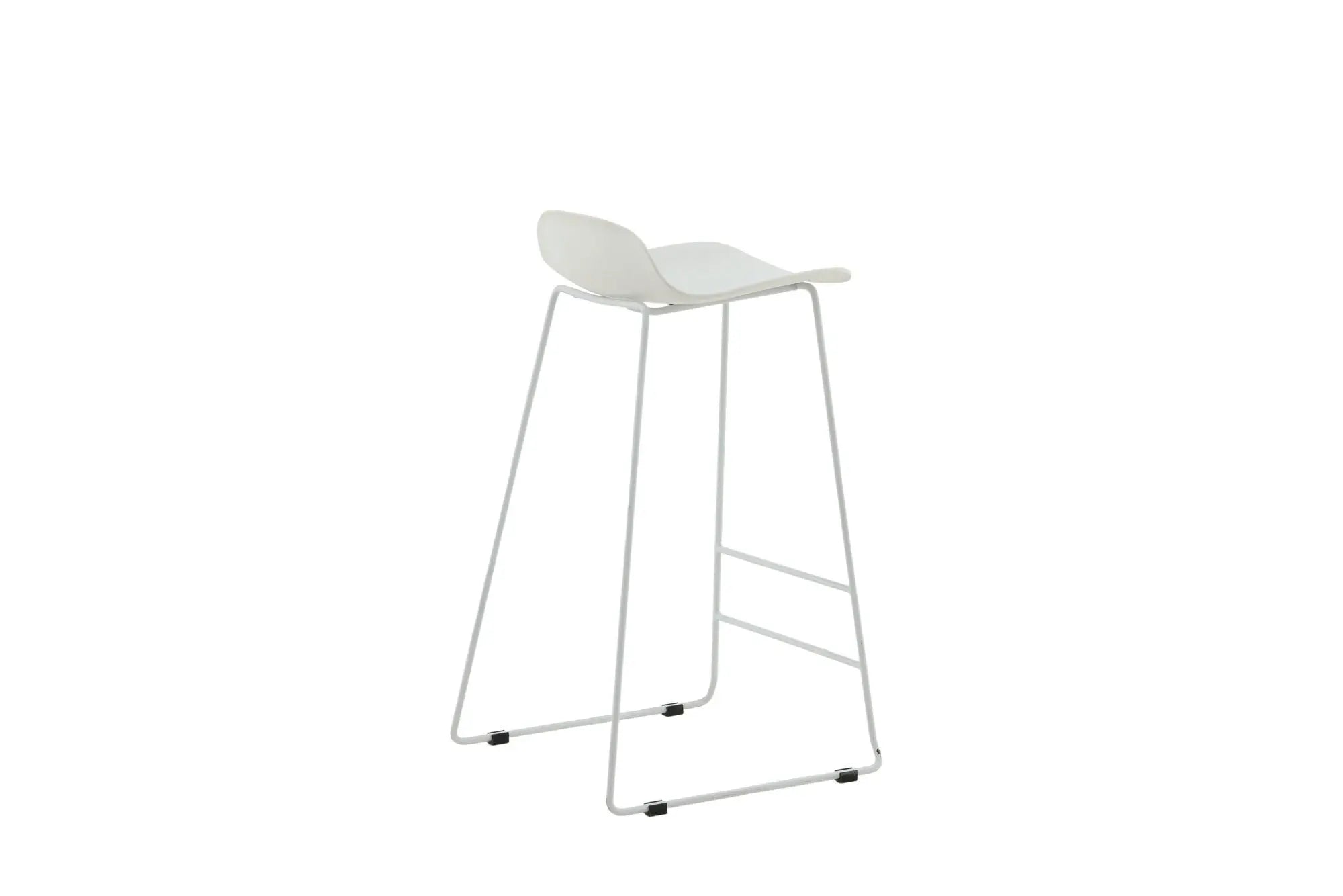Lot de 2 tabourets de bar Wave - 42 x 50 x 87 - Plastique