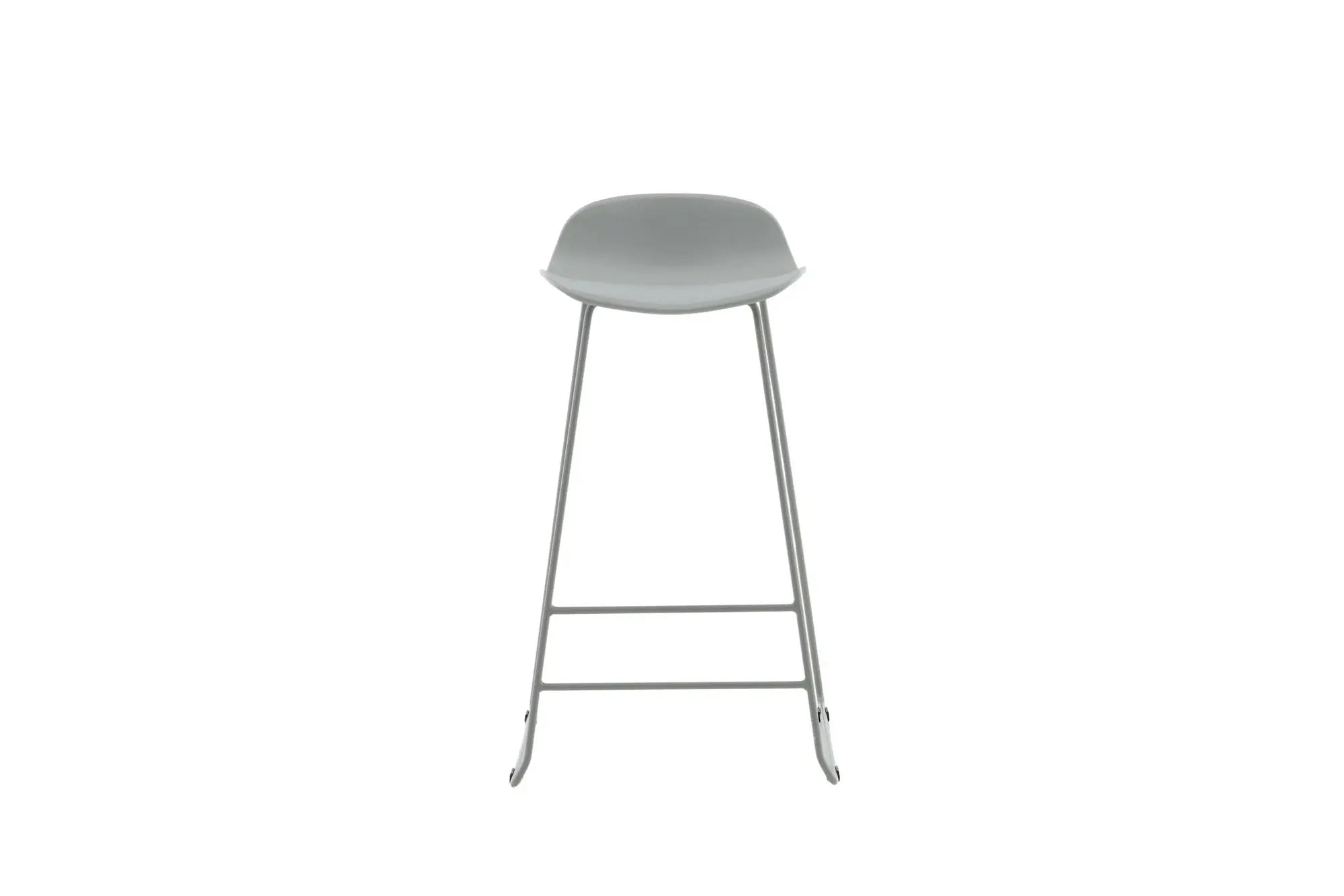 Lot de 2 tabourets de bar Wave - 42 x 50 x 87 - Plastique