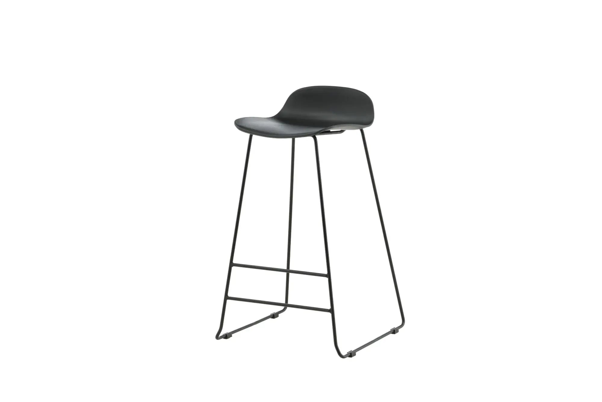 Lot de 2 tabourets de bar Wave - 42 x 50 x 87 - Plastique