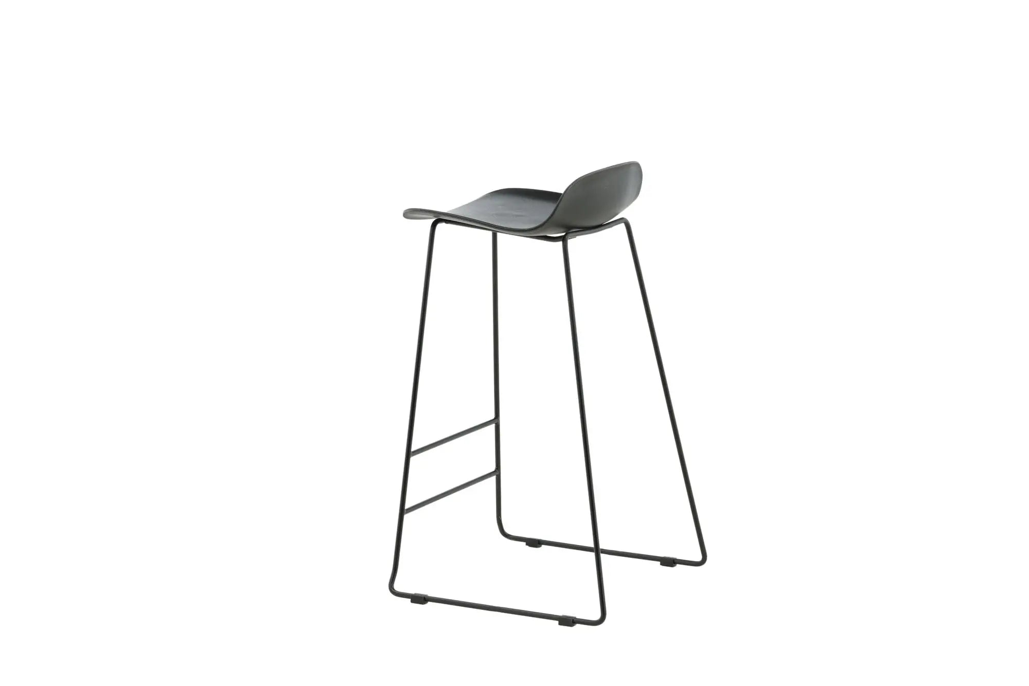 Lot de 2 tabourets de bar Wave - 42 x 50 x 87 - Plastique