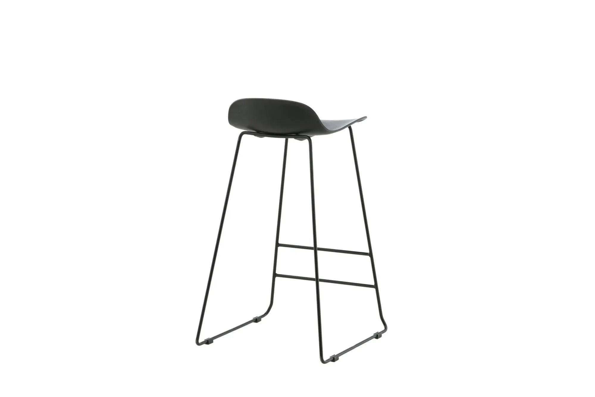 Lot de 2 tabourets de bar Wave - 42 x 50 x 87 - Plastique