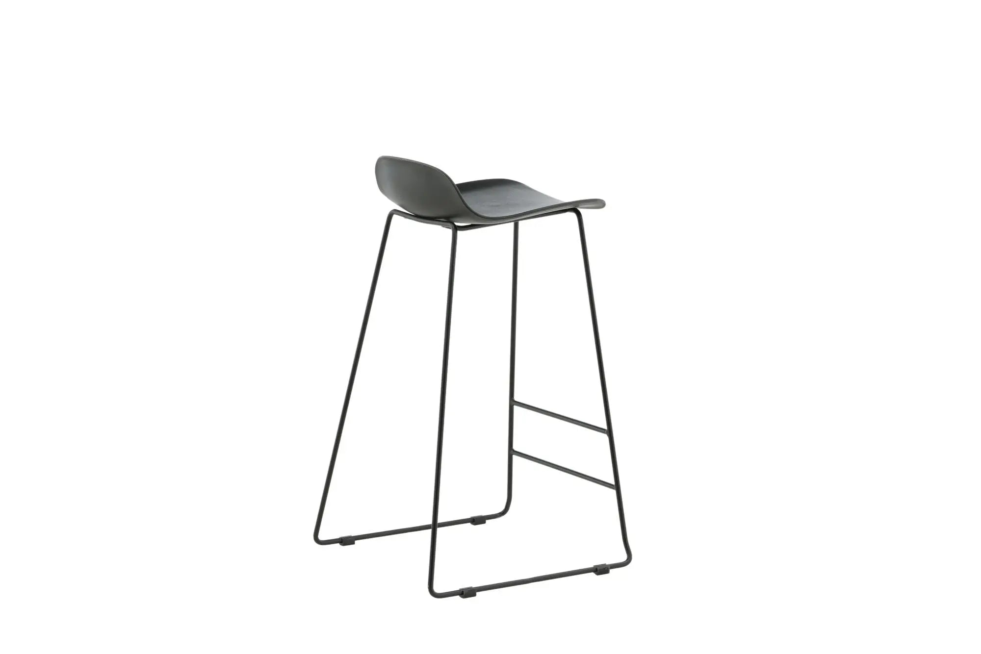 Lot de 2 tabourets de bar Wave - 42 x 50 x 87 - Plastique