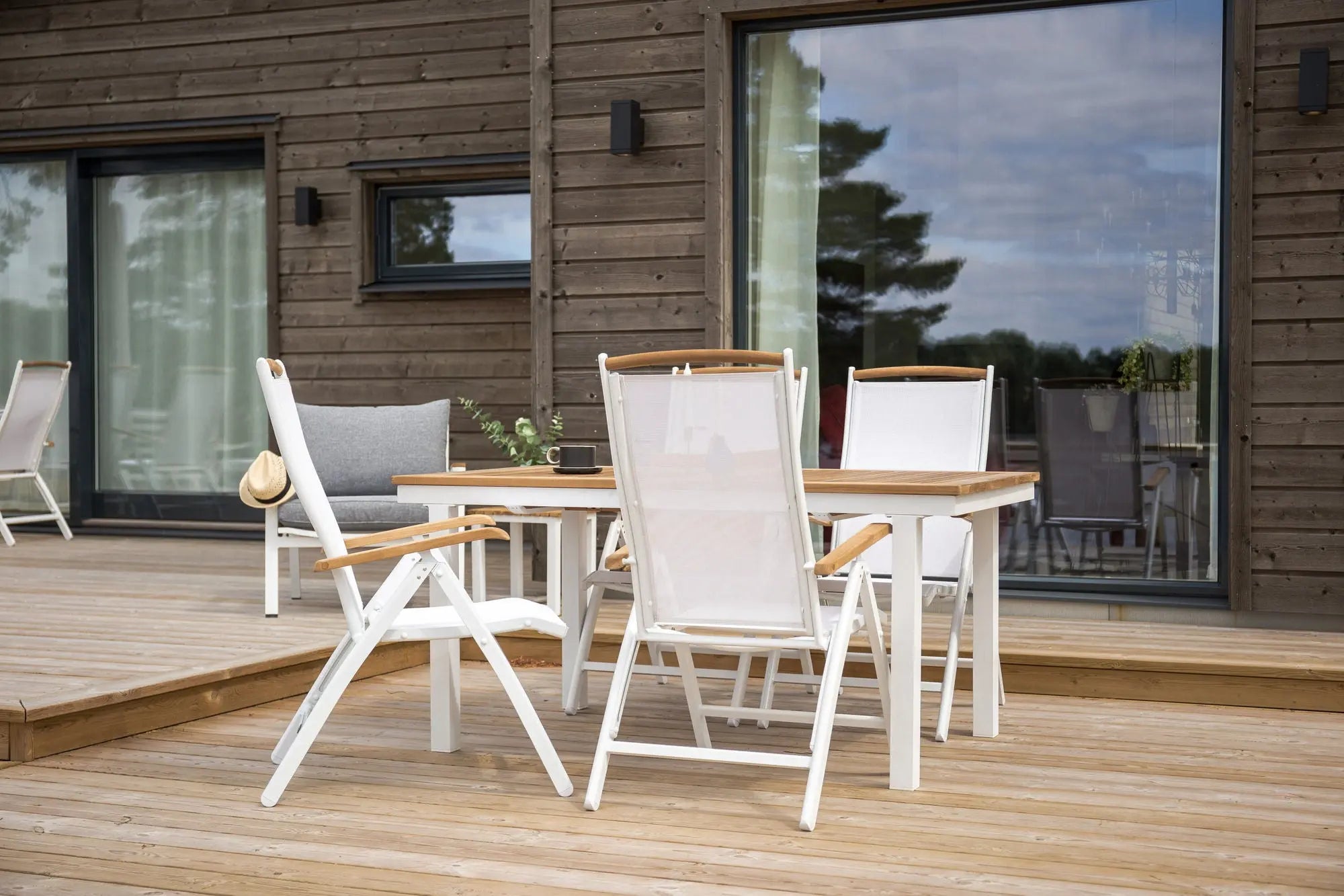 Lot de 2 chaises Panama Loome