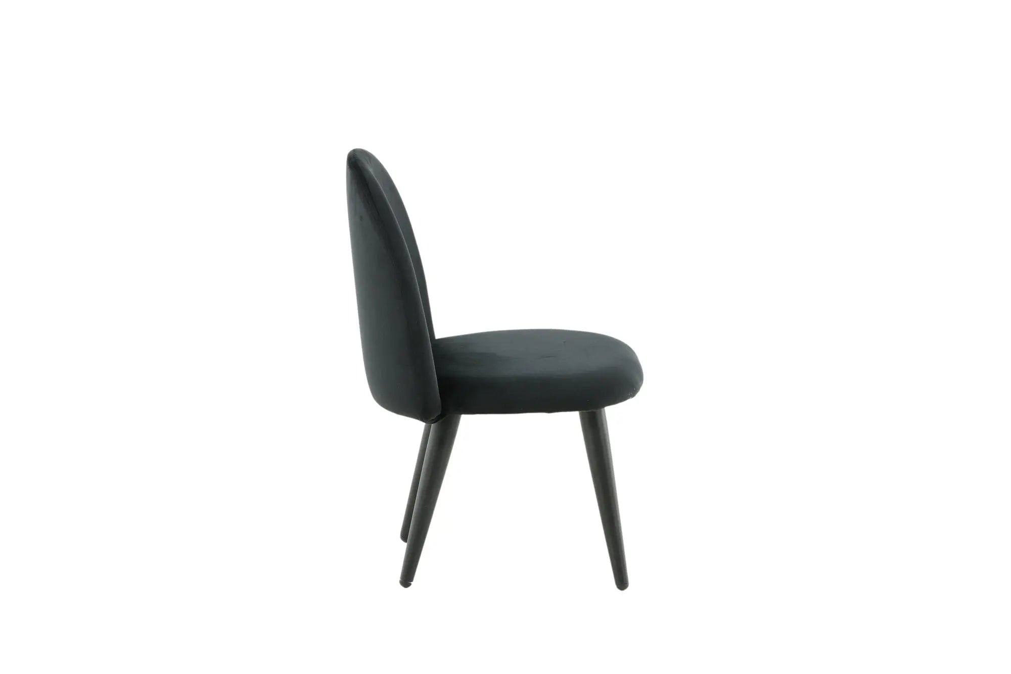 Lot de 2 chaises de salle à manger Velvet - 40 x 42 x 60 - Polyester Velvet