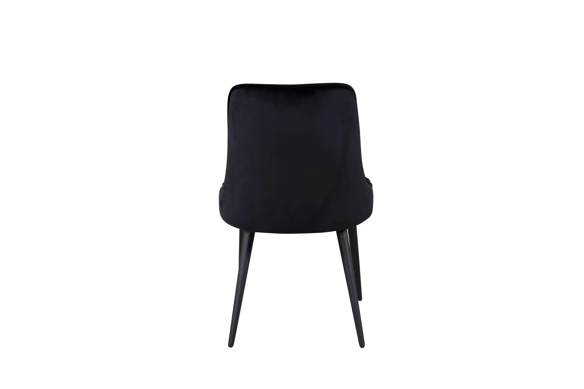 Lot de 2 chaises de salle à manger Velvet Deluxe - 66 x 50 x 88,5 - Polyester Velvet