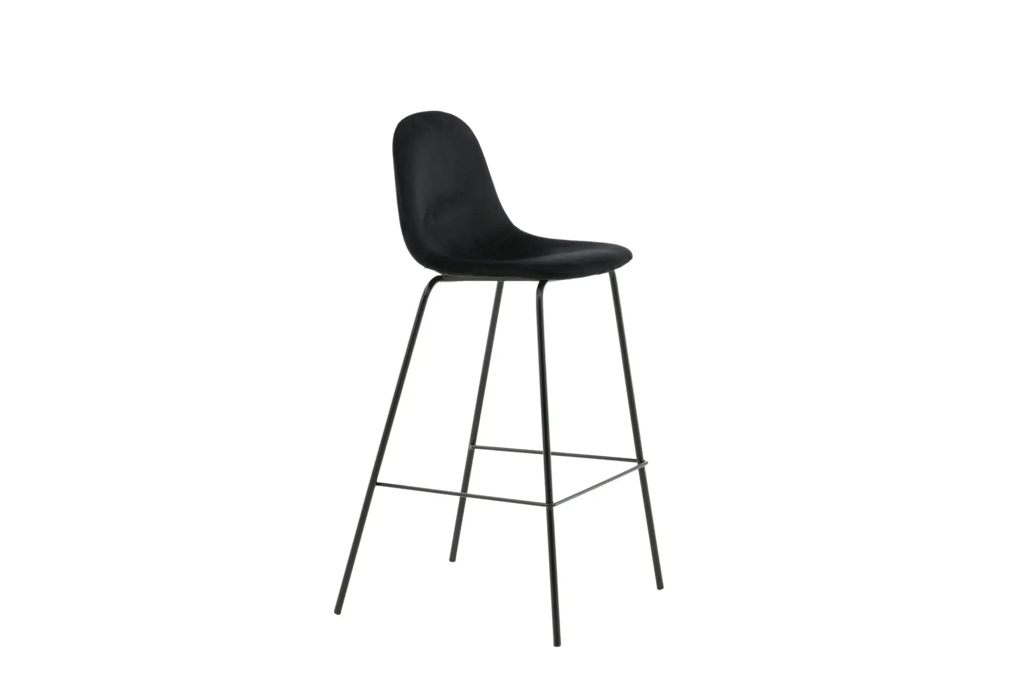 Lot de 2 chaises de bar Polar - 43 x 41,5 x 105 - Polyester