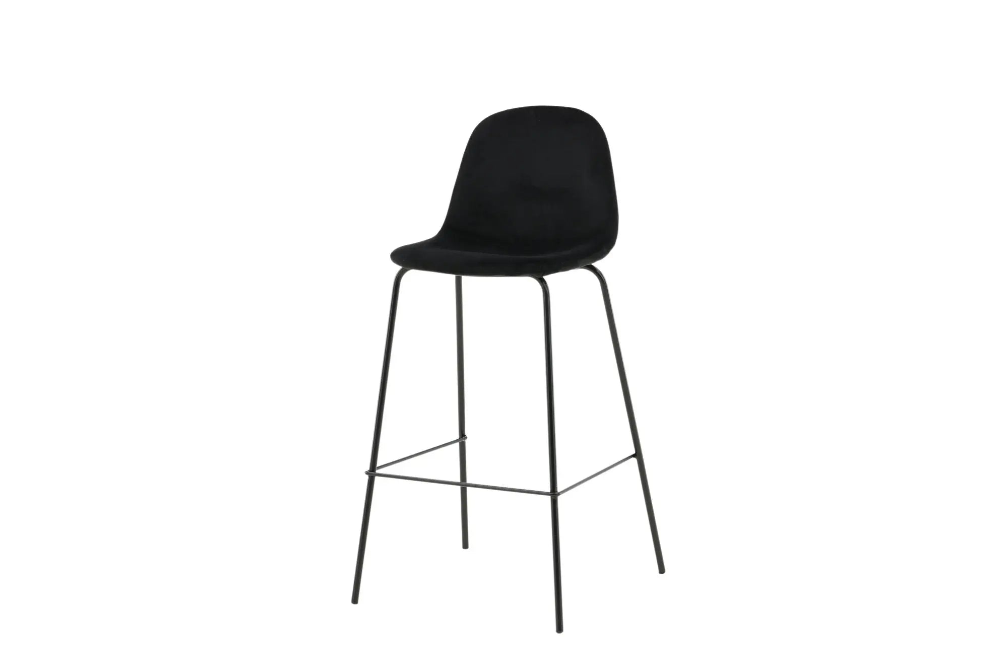 Lot de 2 chaises de bar Polar - 43 x 41,5 x 105 - Polyester