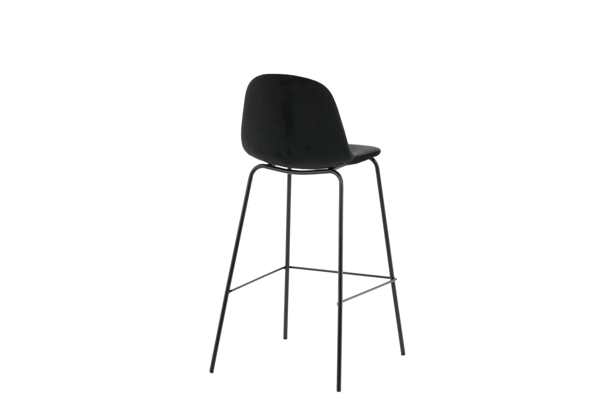 Lot de 2 chaises de bar Polar - 43 x 41,5 x 105 - Polyester