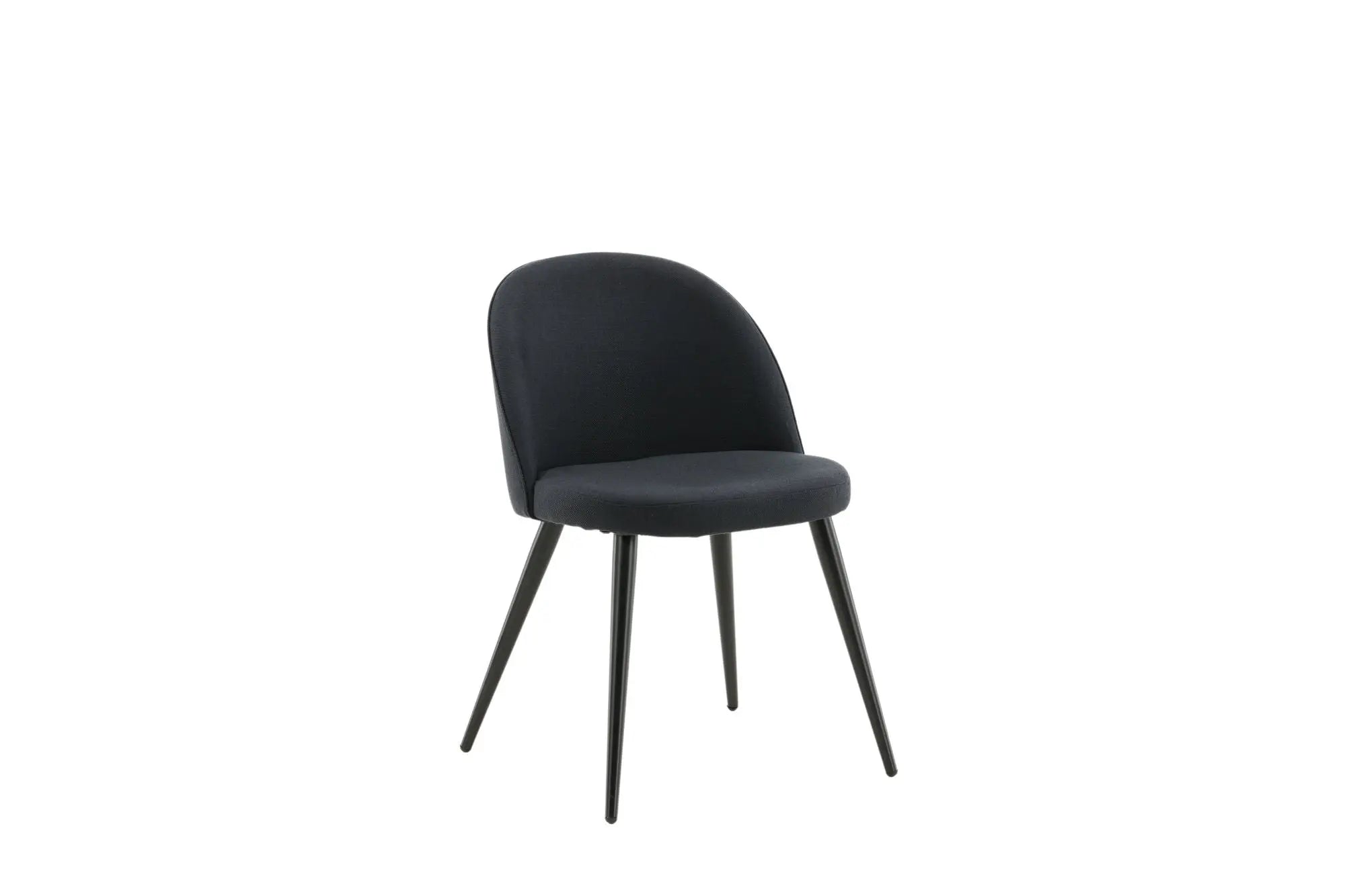 Lot de 2 chaises de salle à manger Velvet - 57 x 50 x 76,5 - Polyester