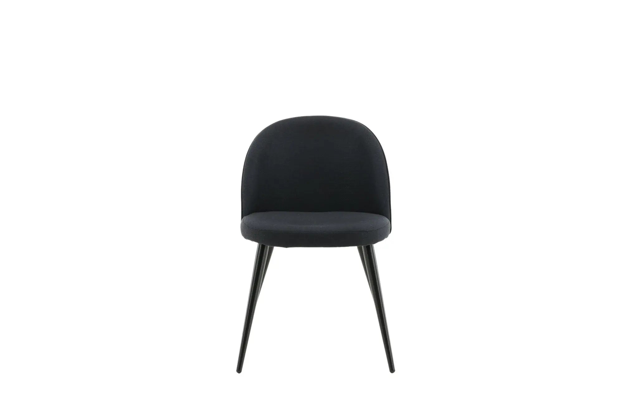 Lot de 2 chaises de salle à manger Velvet - 57 x 50 x 76,5 - Polyester