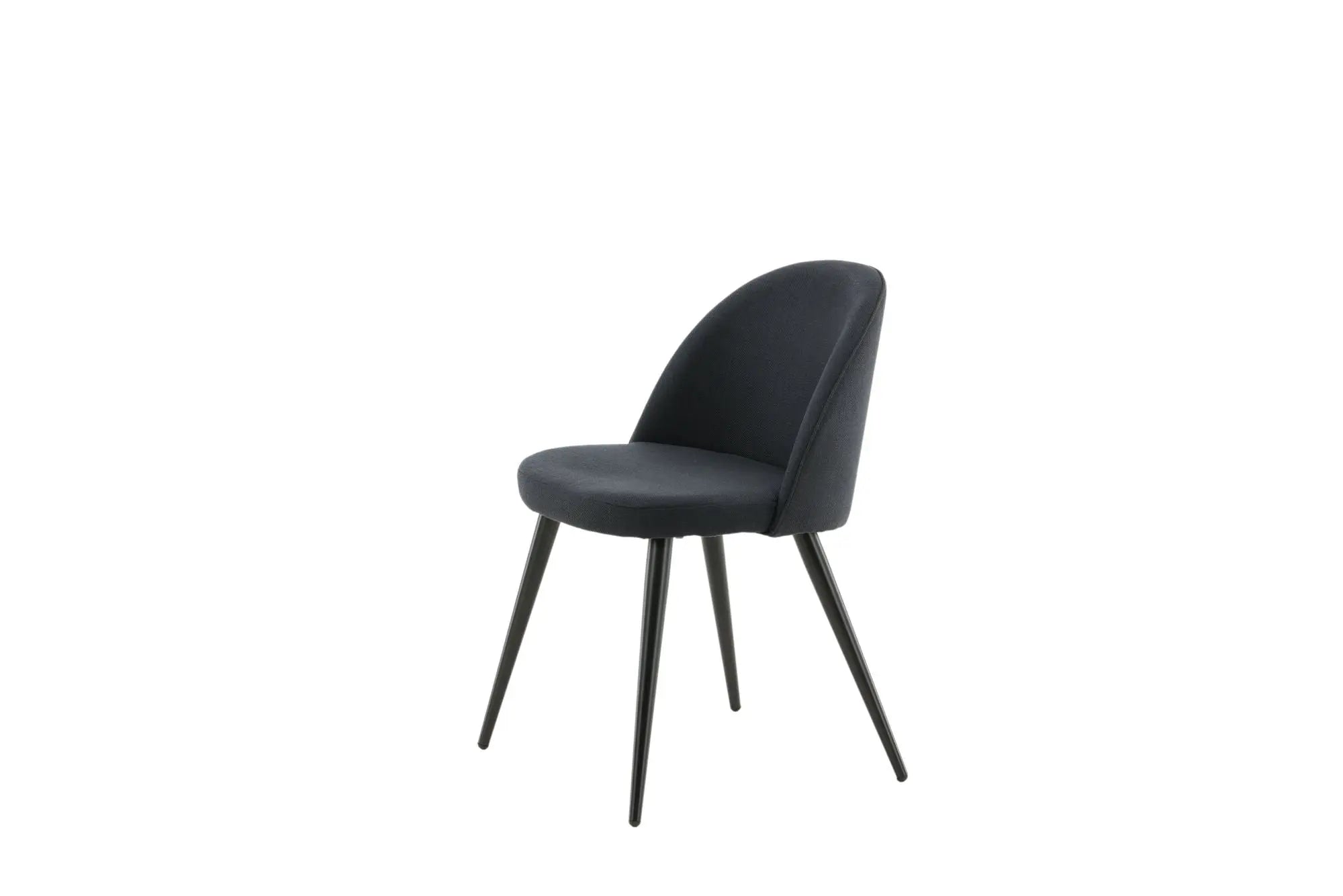 Lot de 2 chaises de salle à manger Velvet - 57 x 50 x 76,5 - Polyester
