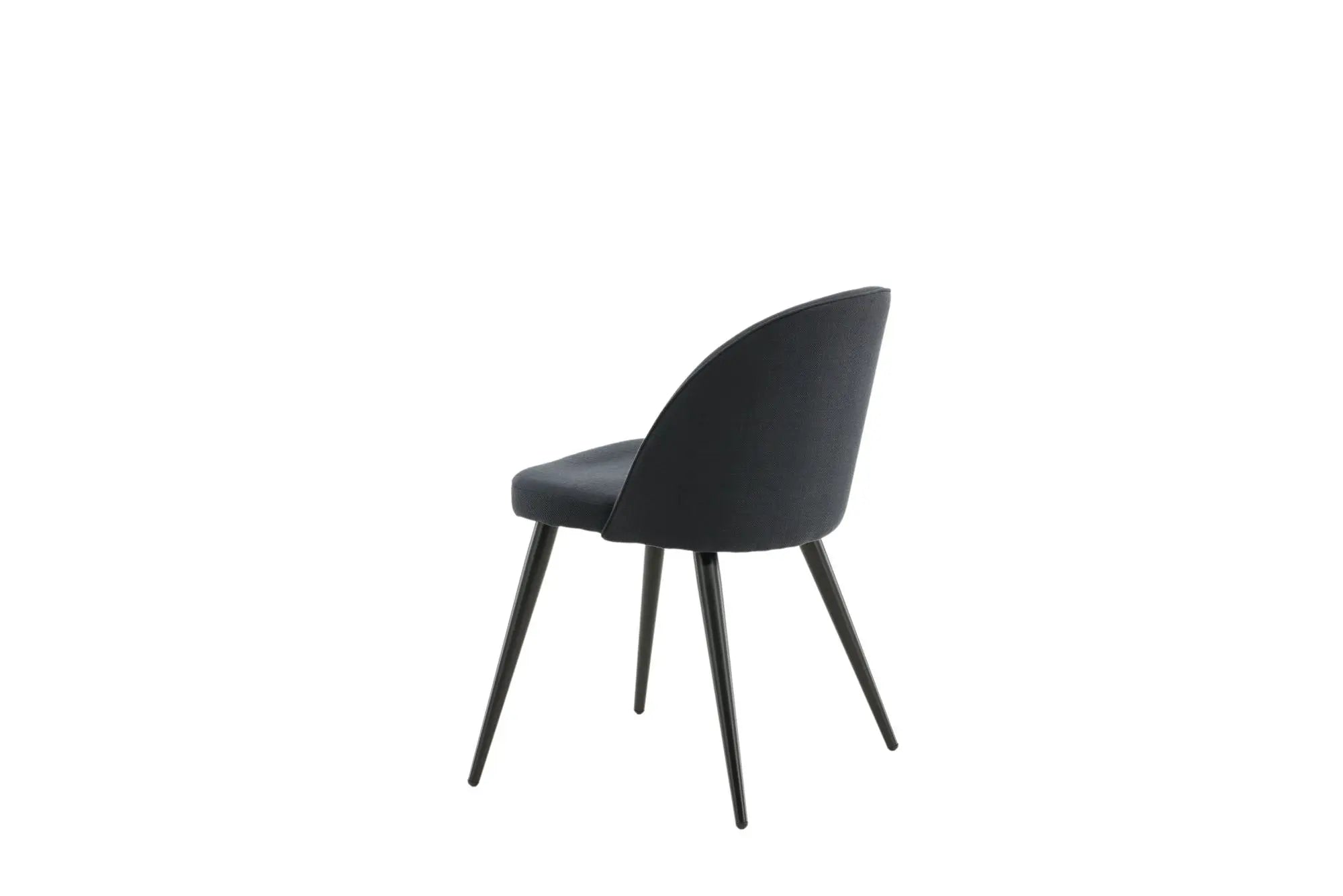 Lot de 2 chaises de salle à manger Velvet - 57 x 50 x 76,5 - Polyester