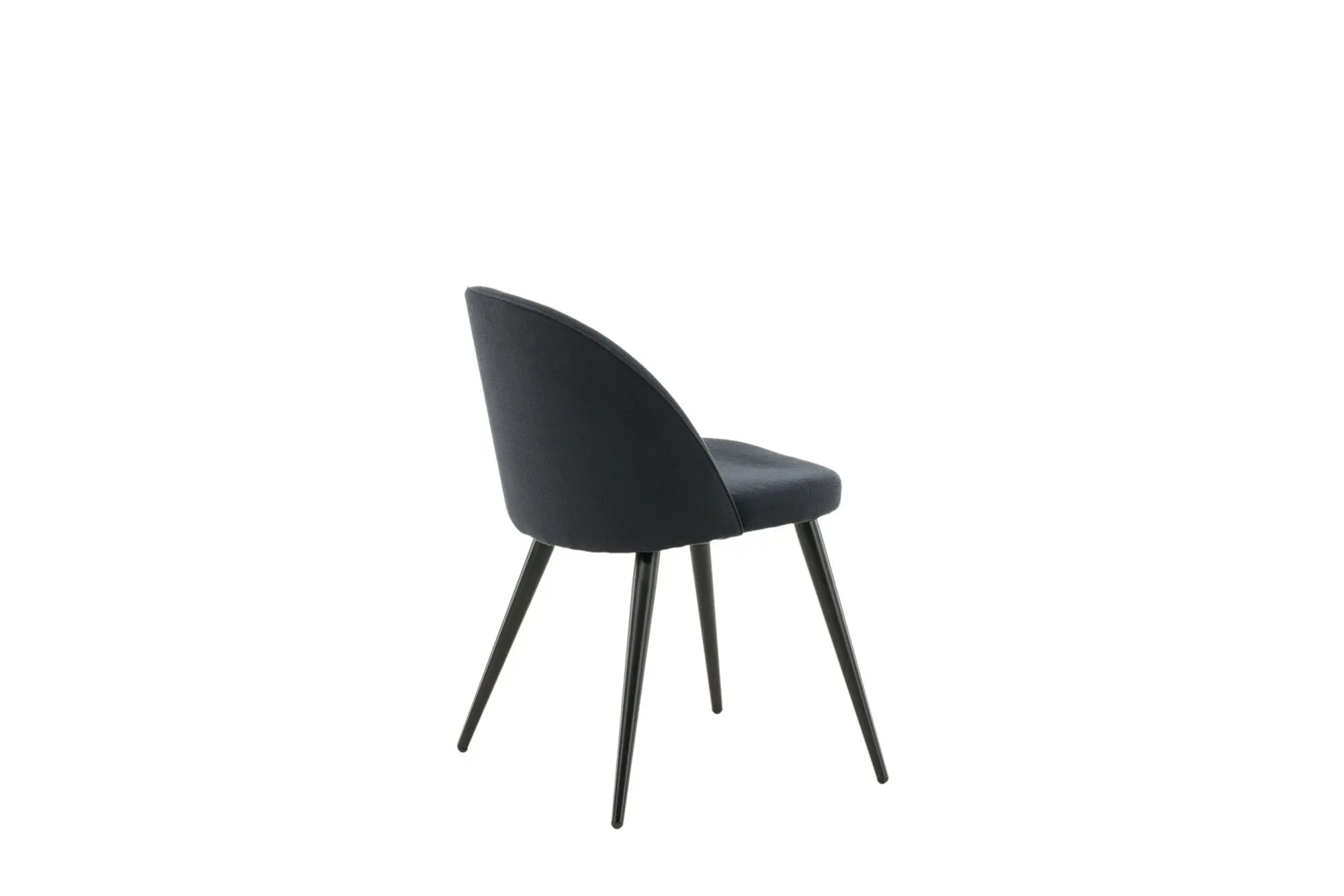 Lot de 2 chaises de salle à manger Velvet - 57 x 50 x 76,5 - Polyester