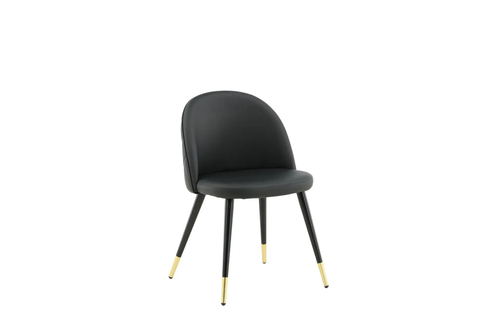 Lot de 2 chaises de salle à manger Velvet - 48 x 50 x 77 - PU