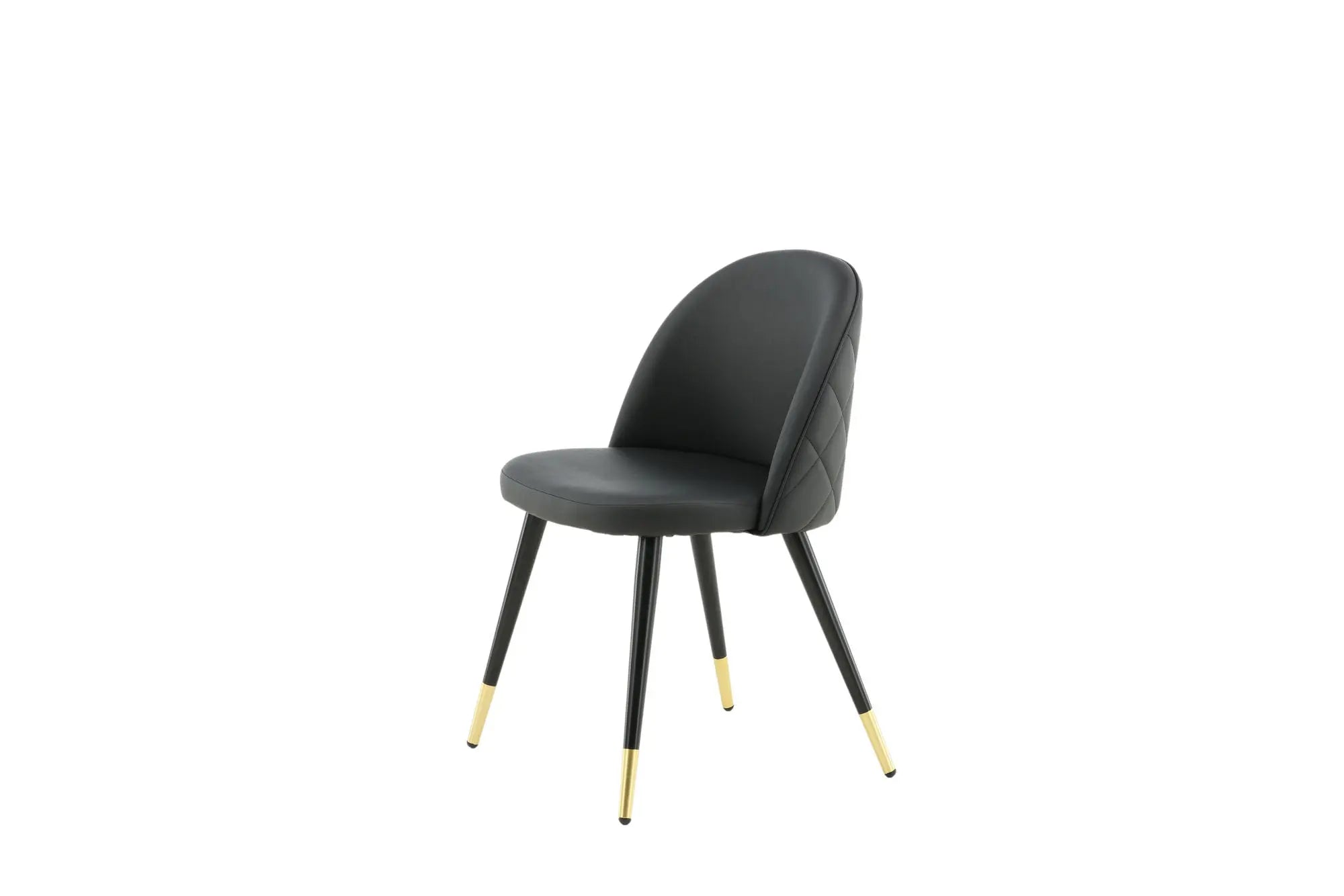 Lot de 2 chaises de salle à manger Velvet - 48 x 50 x 77 - PU