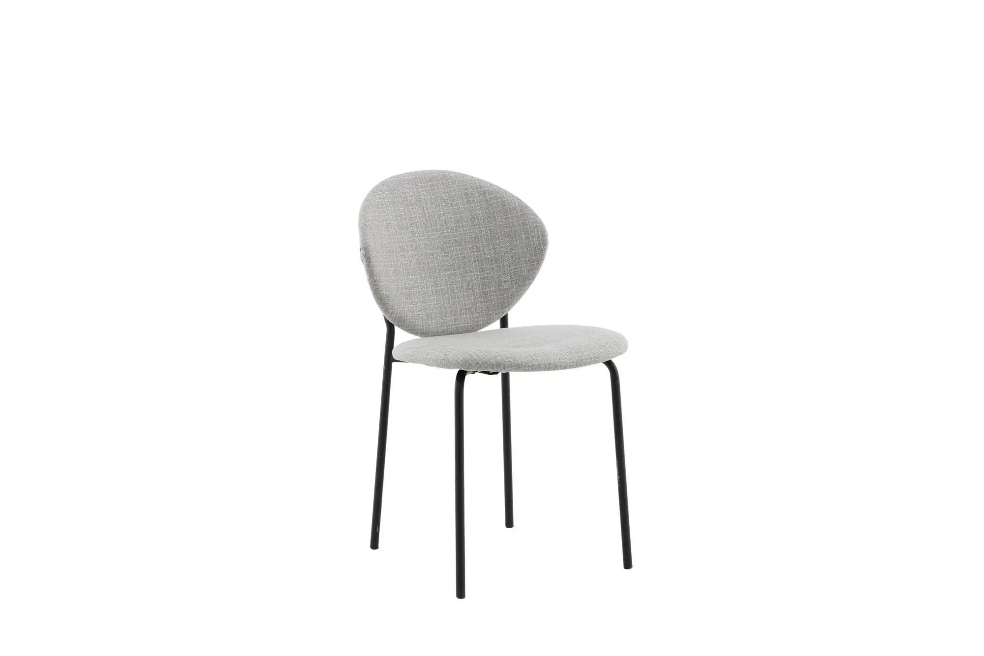 Lot de 2 chaises de salle à manger Vault - 62 x 46 x 80 - Polyester