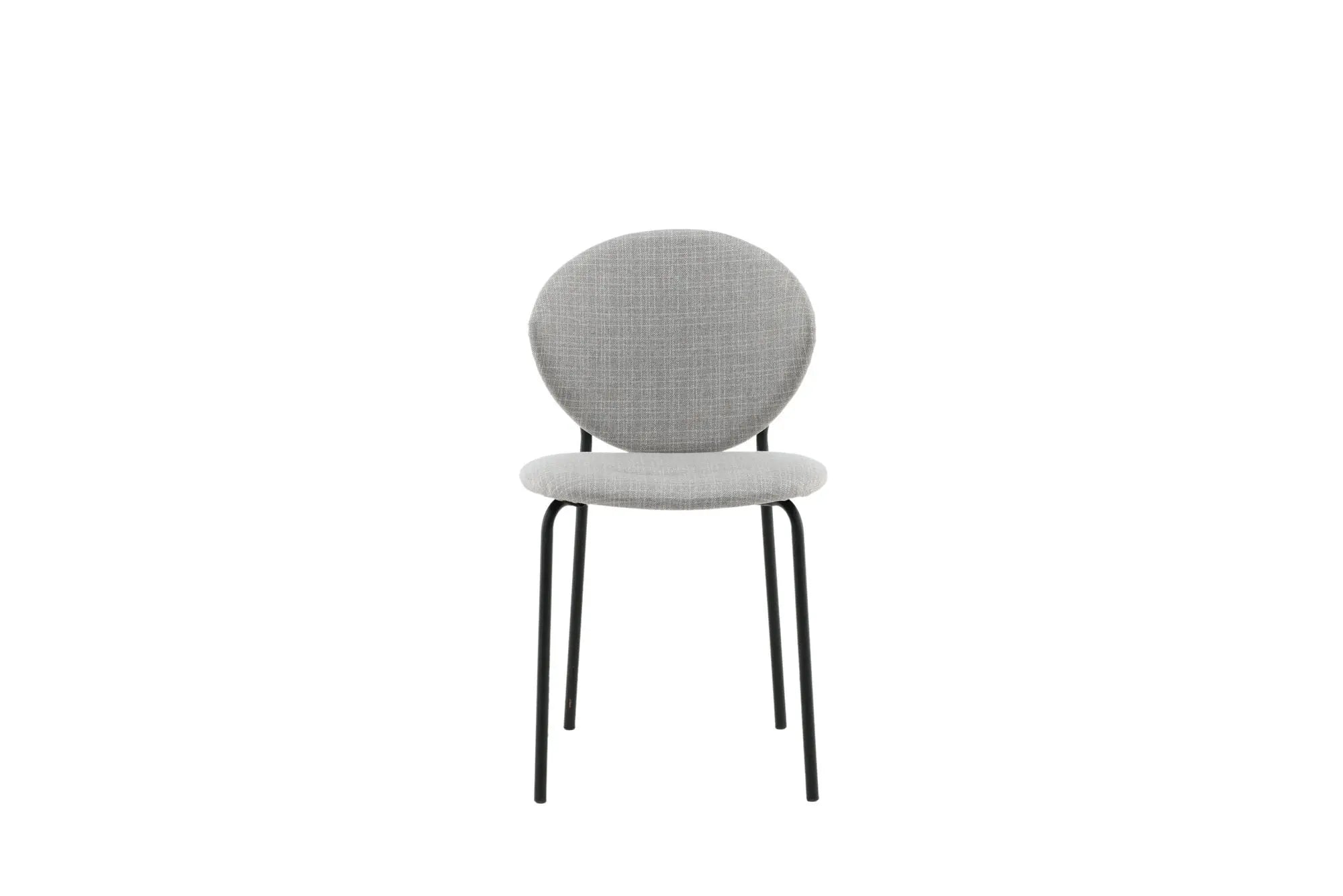 Lot de 2 chaises de salle à manger Vault - 62 x 46 x 80 - Polyester
