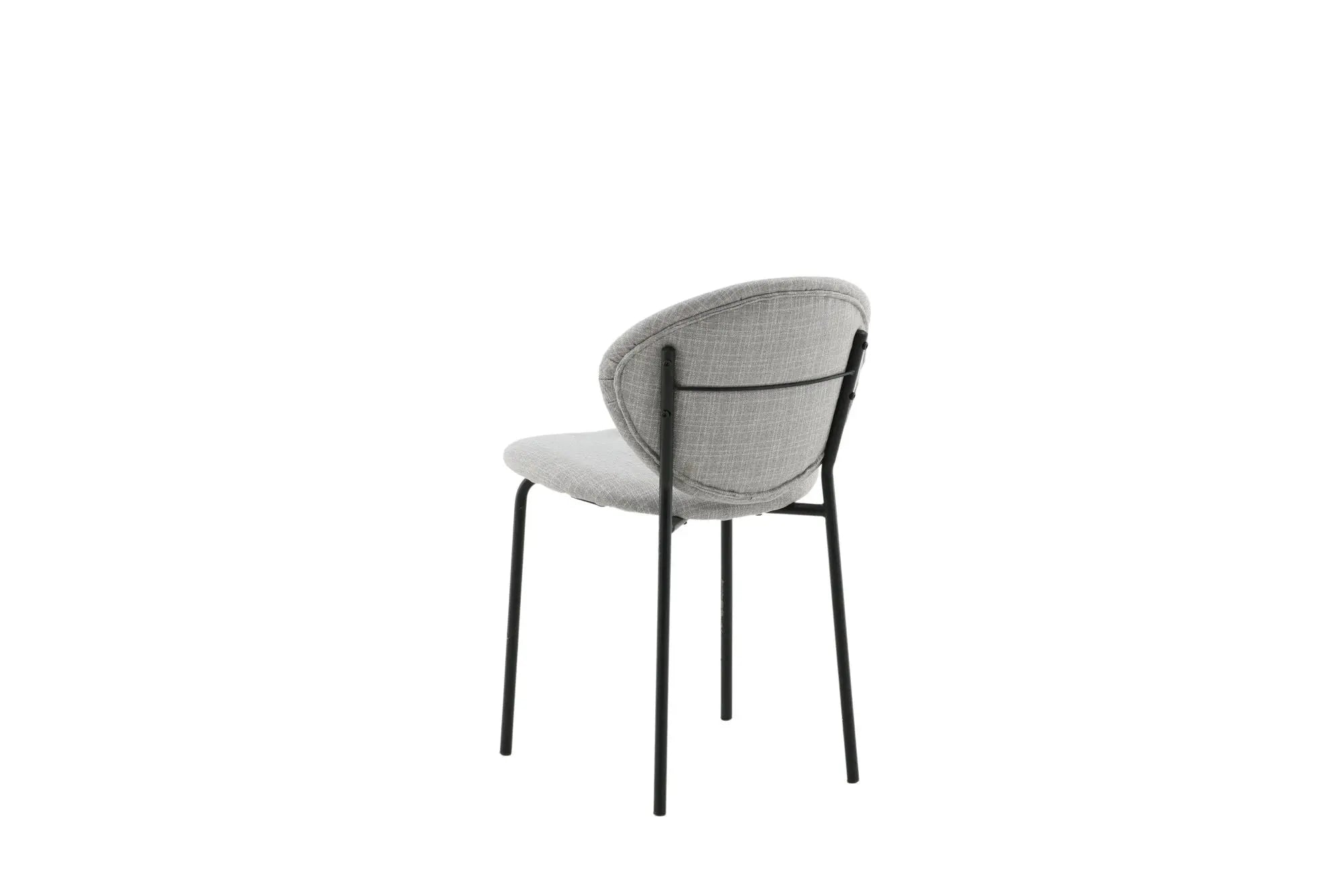 Lot de 2 chaises de salle à manger Vault - 62 x 46 x 80 - Polyester