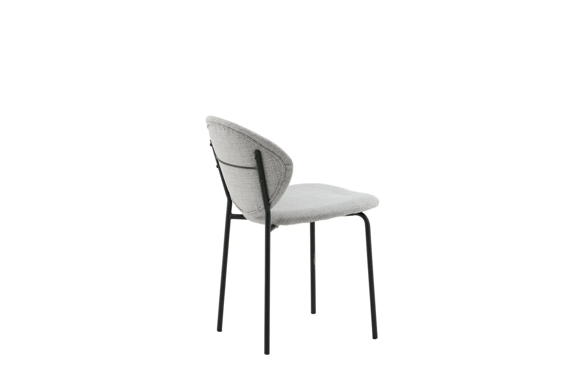 Lot de 2 chaises de salle à manger Vault - 62 x 46 x 80 - Polyester