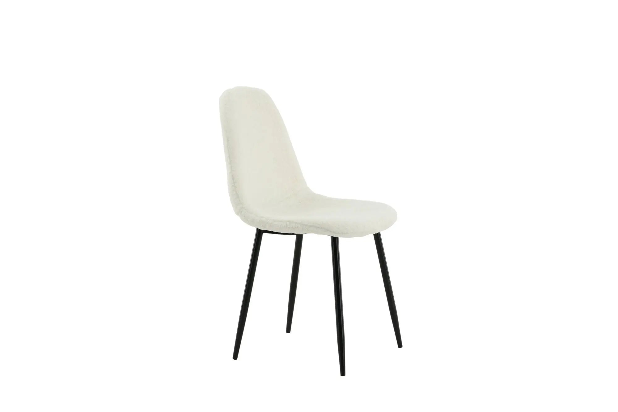 Lot de 2 chaises de salle à manger Polar - 53 x 88 x 46 - Polyester