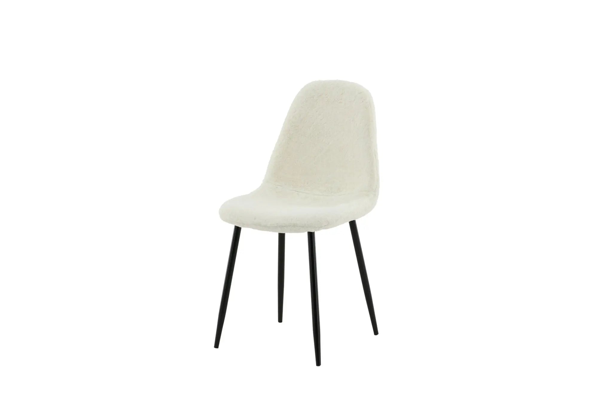 Lot de 2 chaises de salle à manger Polar - 53 x 88 x 46 - Polyester