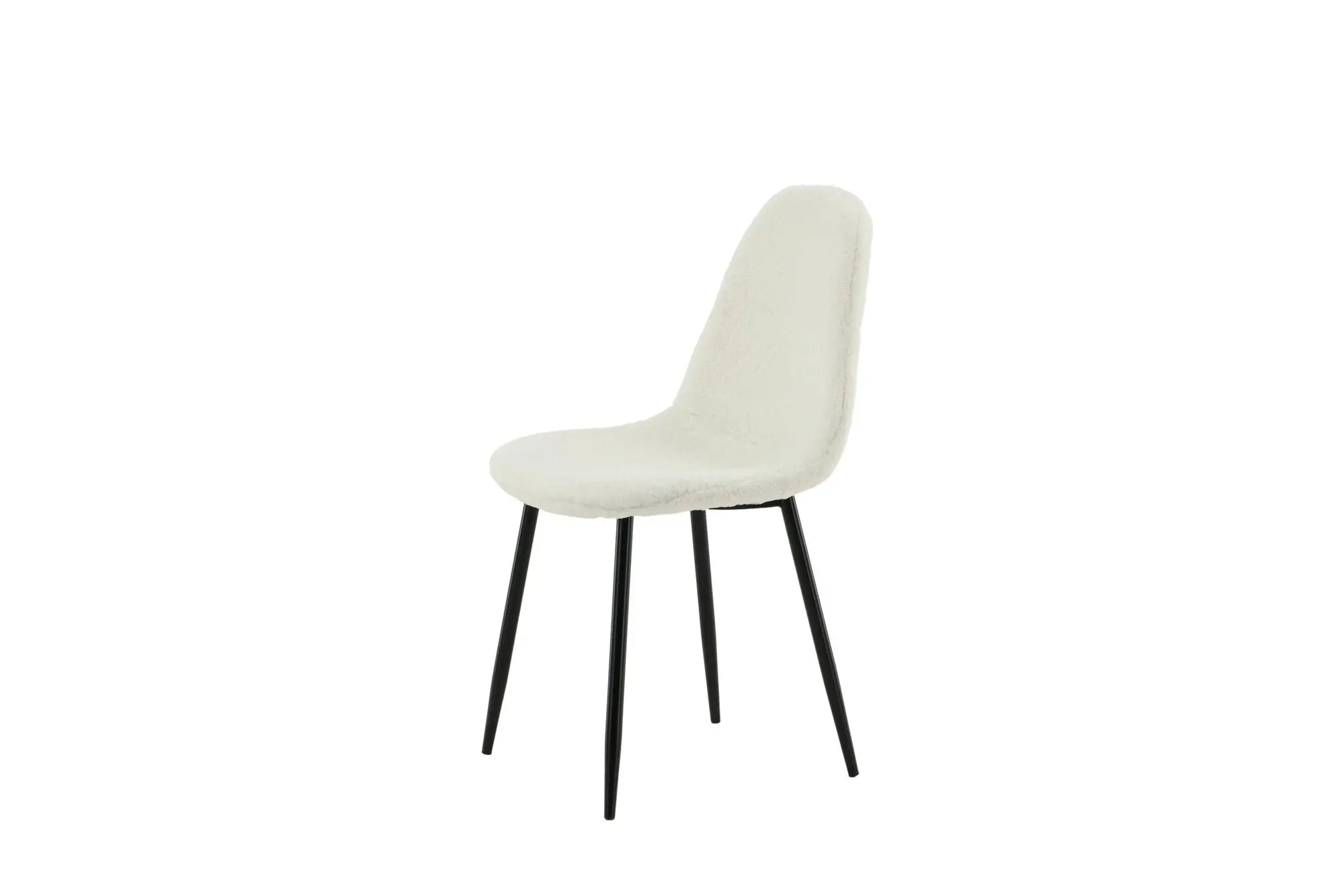 Lot de 2 chaises de salle à manger Polar - 53 x 88 x 46 - Polyester