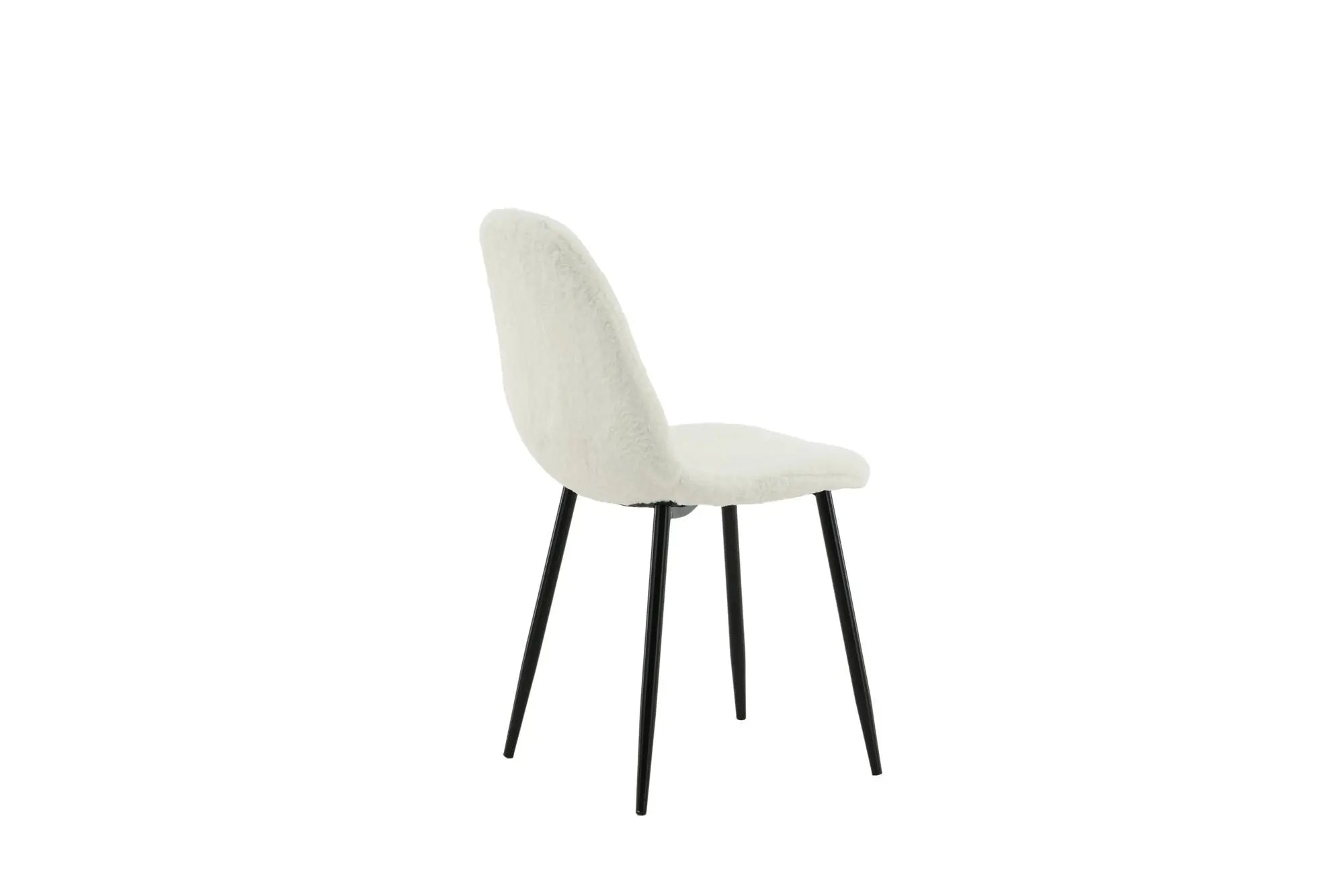 Lot de 2 chaises de salle à manger Polar - 53 x 88 x 46 - Polyester