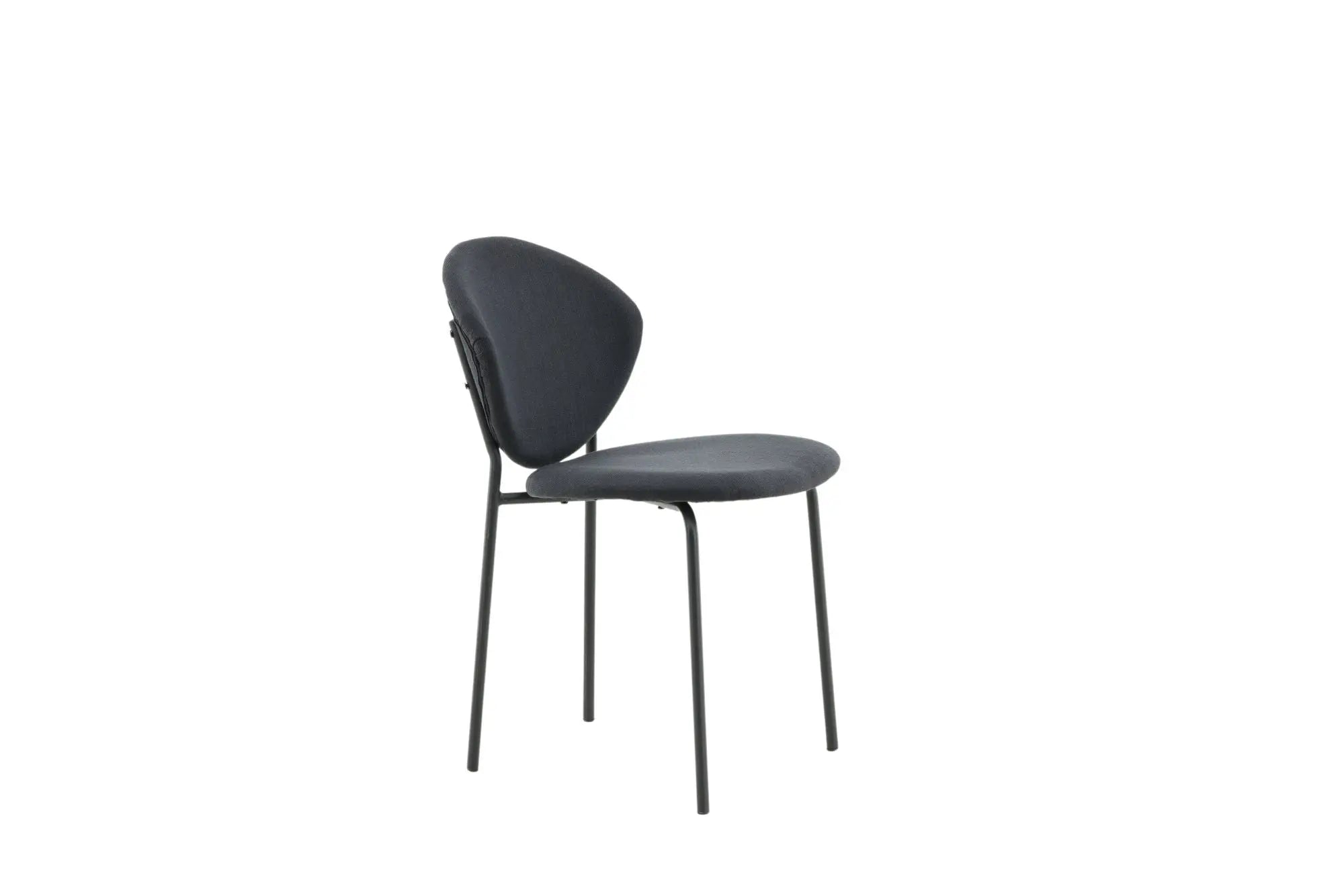 Lot de 2 chaises de salle à manger Vault - 62 x 46 x 80 - Polyester