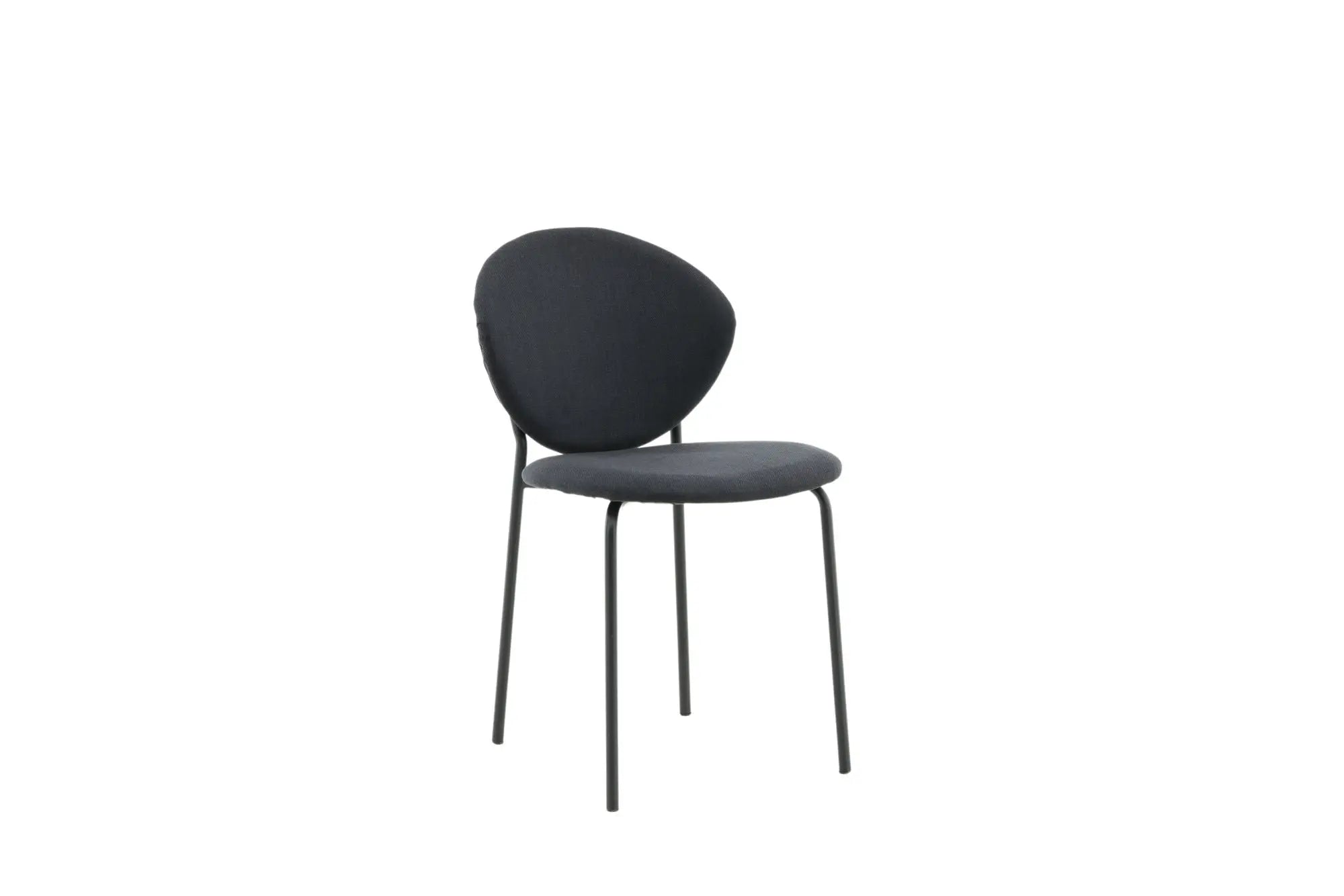 Lot de 2 chaises de salle à manger Vault - 62 x 46 x 80 - Polyester
