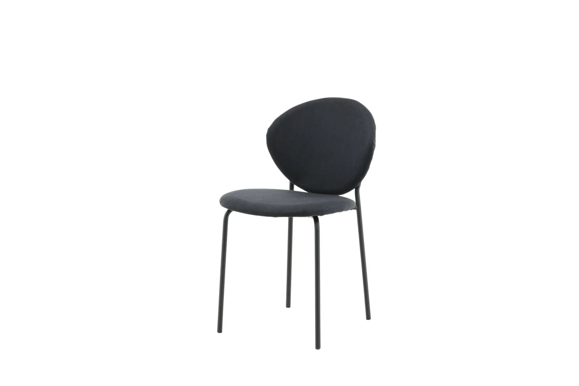 Lot de 2 chaises de salle à manger Vault - 62 x 46 x 80 - Polyester
