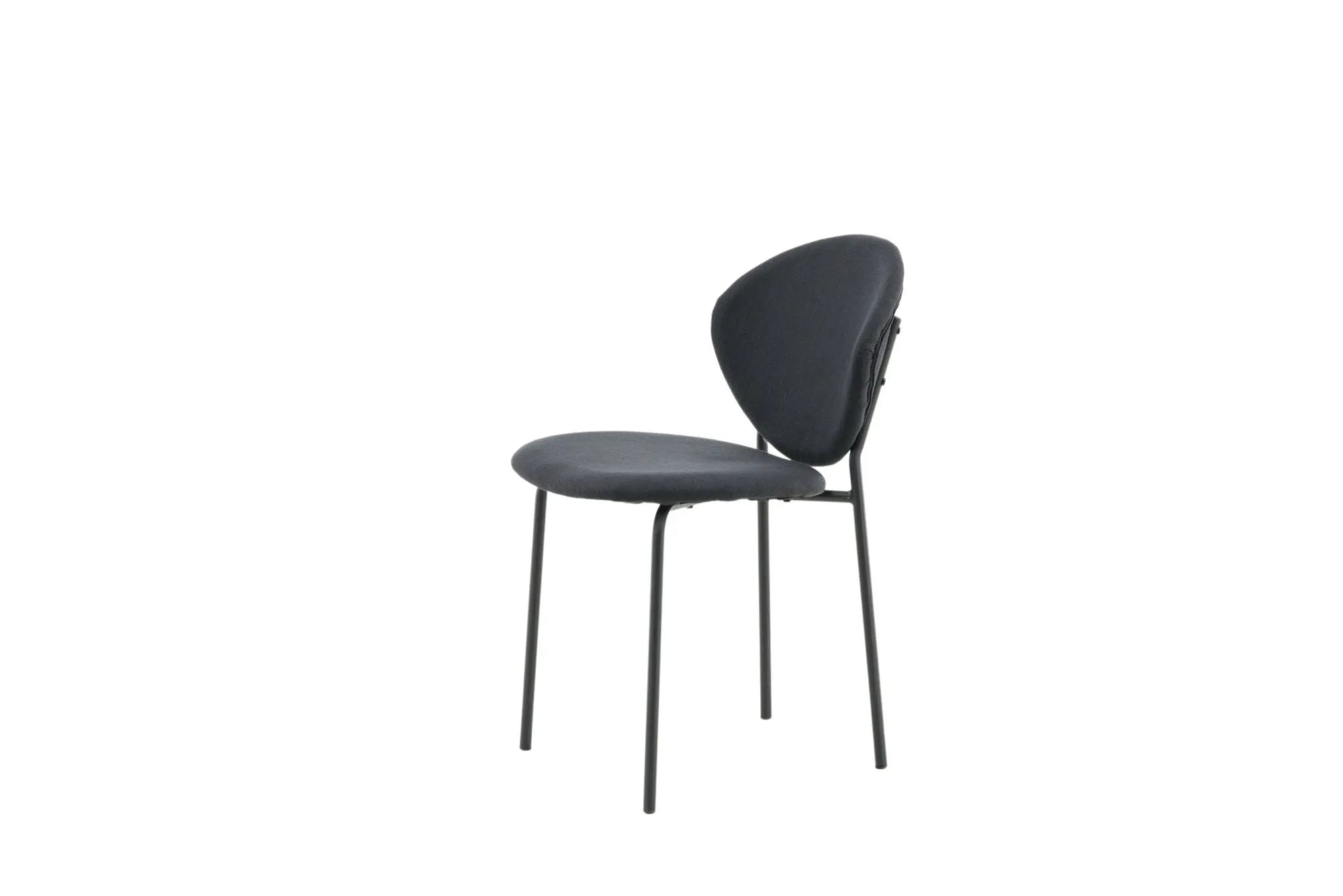 Lot de 2 chaises de salle à manger Vault - 62 x 46 x 80 - Polyester