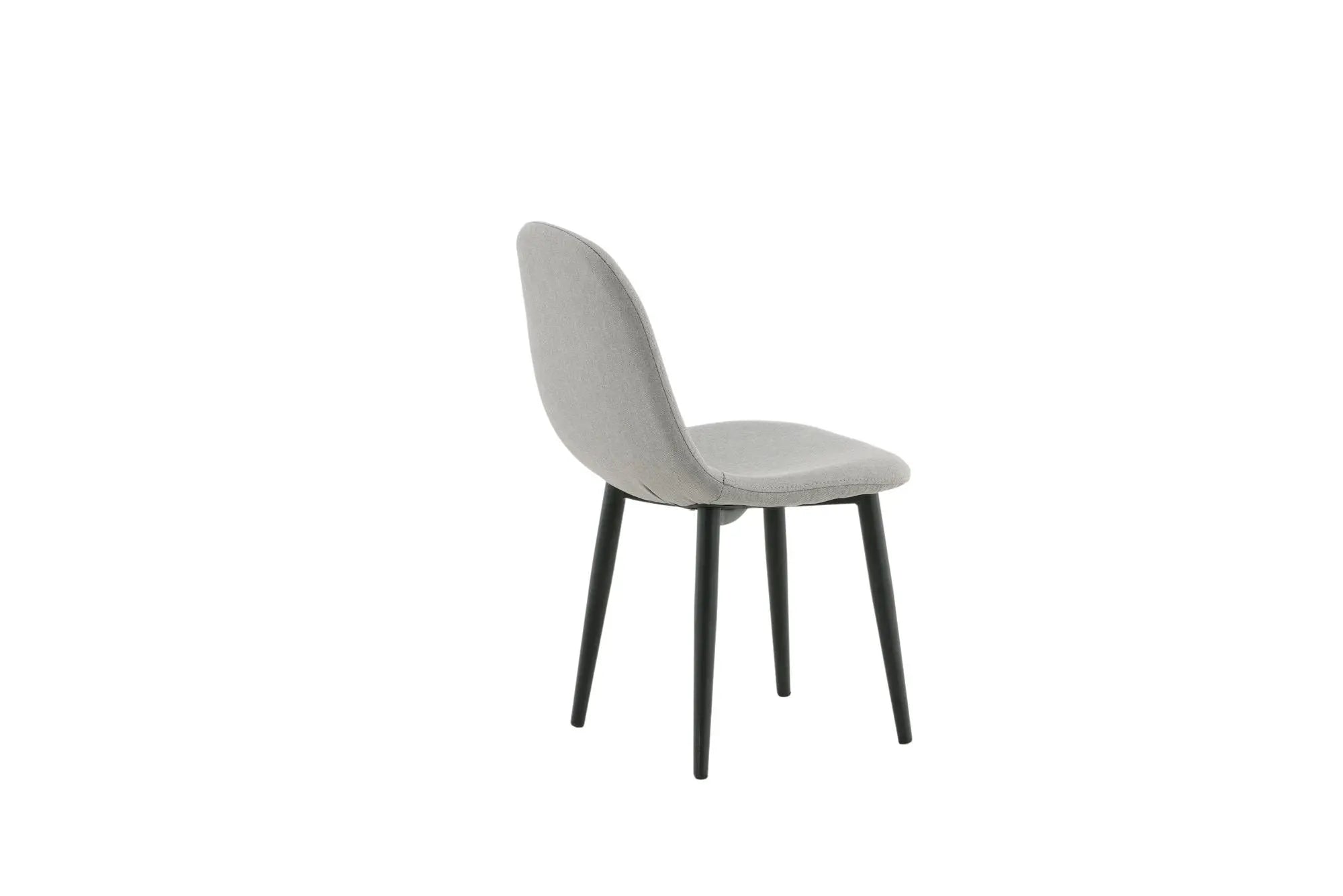 Lot de 2 chaises de salle à manger Polar - 33 x 58 x 60 - Polyester