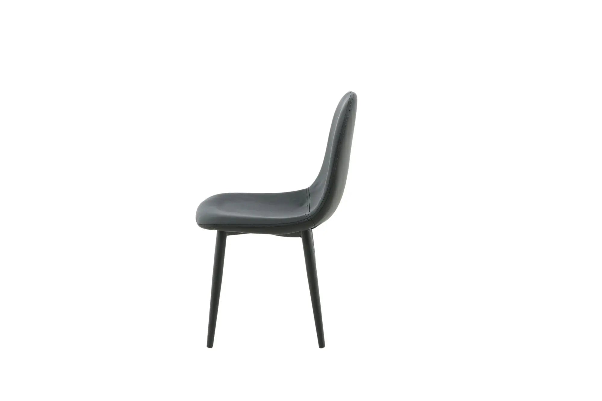 Lot de 2 chaises de salle à manger Polar - 33 x 58 x 60 - PU