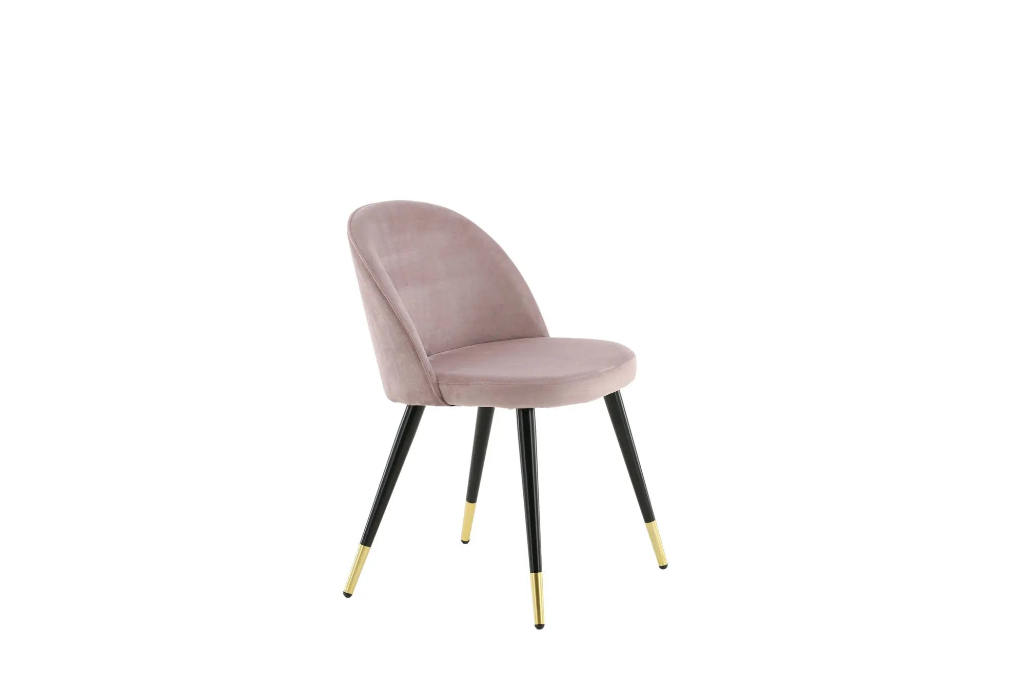 Lot de 2 chaises de salle à manger Velvet - 57 x 50 x 76,5 - Polyester Velvet