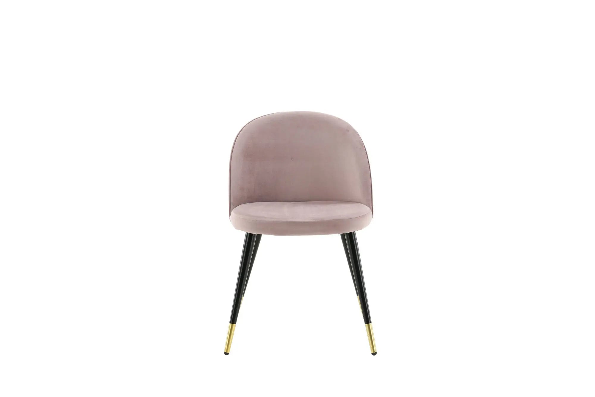 Lot de 2 chaises de salle à manger Velvet - 57 x 50 x 76,5 - Polyester Velvet