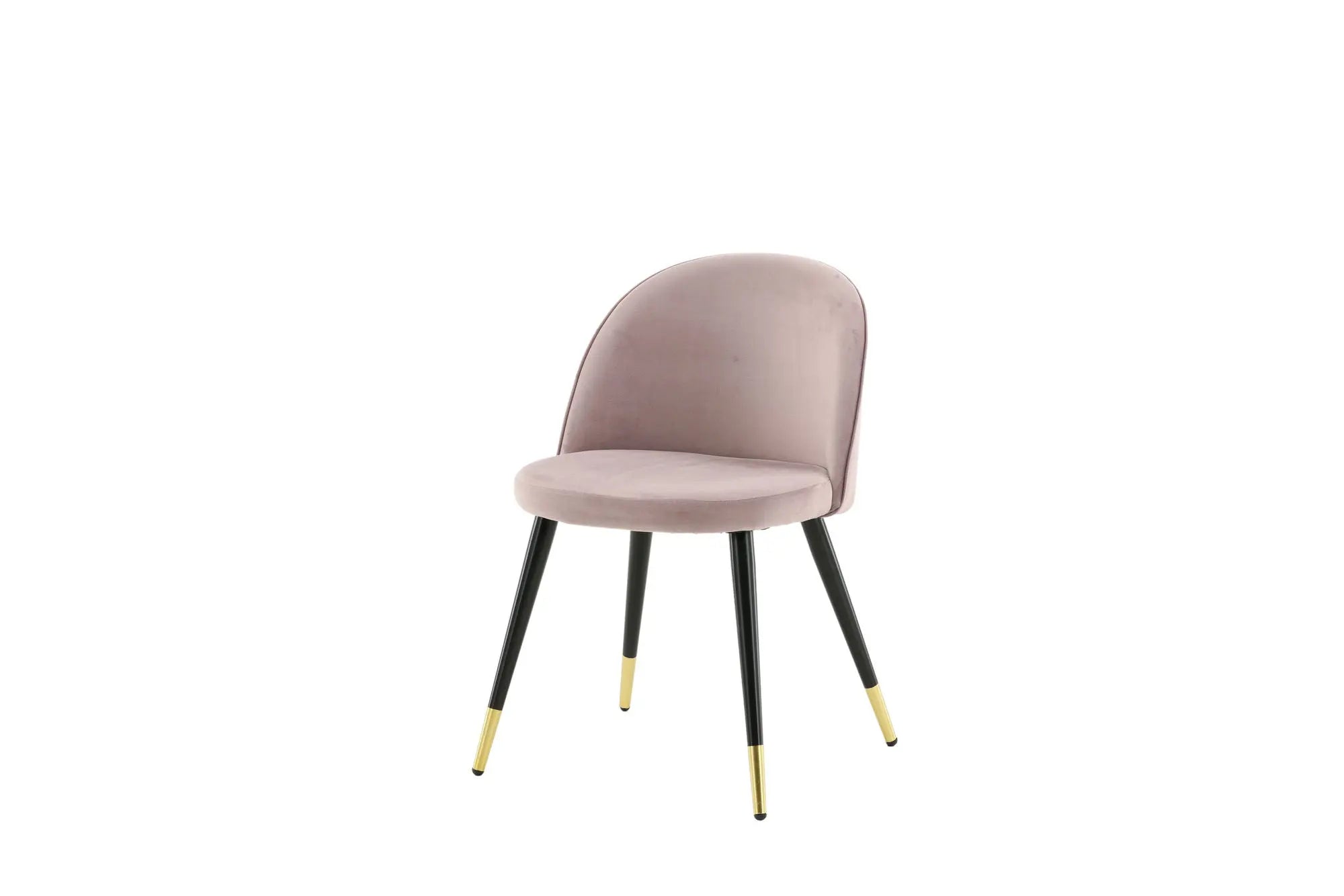 Lot de 2 chaises de salle à manger Velvet - 57 x 50 x 76,5 - Polyester Velvet